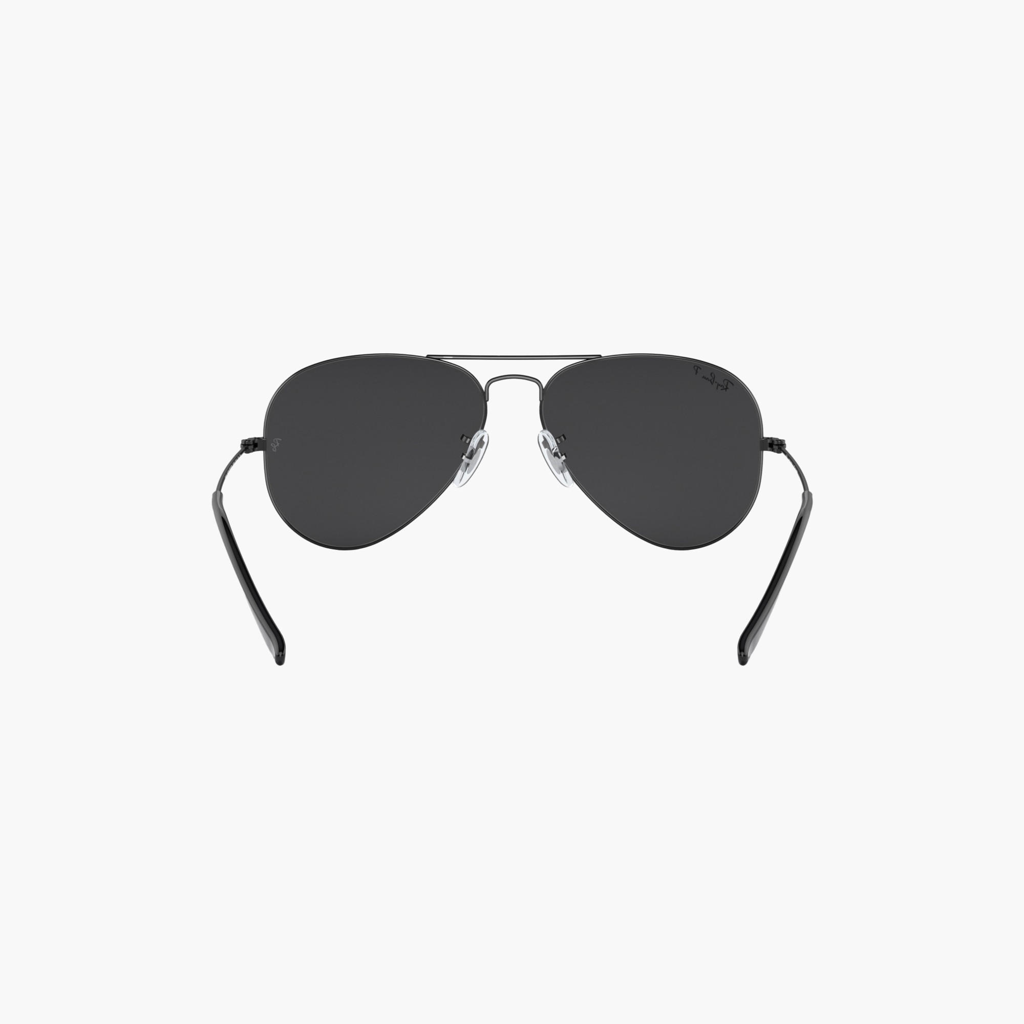 Ray-Ban Sunglasses Aviator UV Protection Black Lens-women-sunglasses-image-2