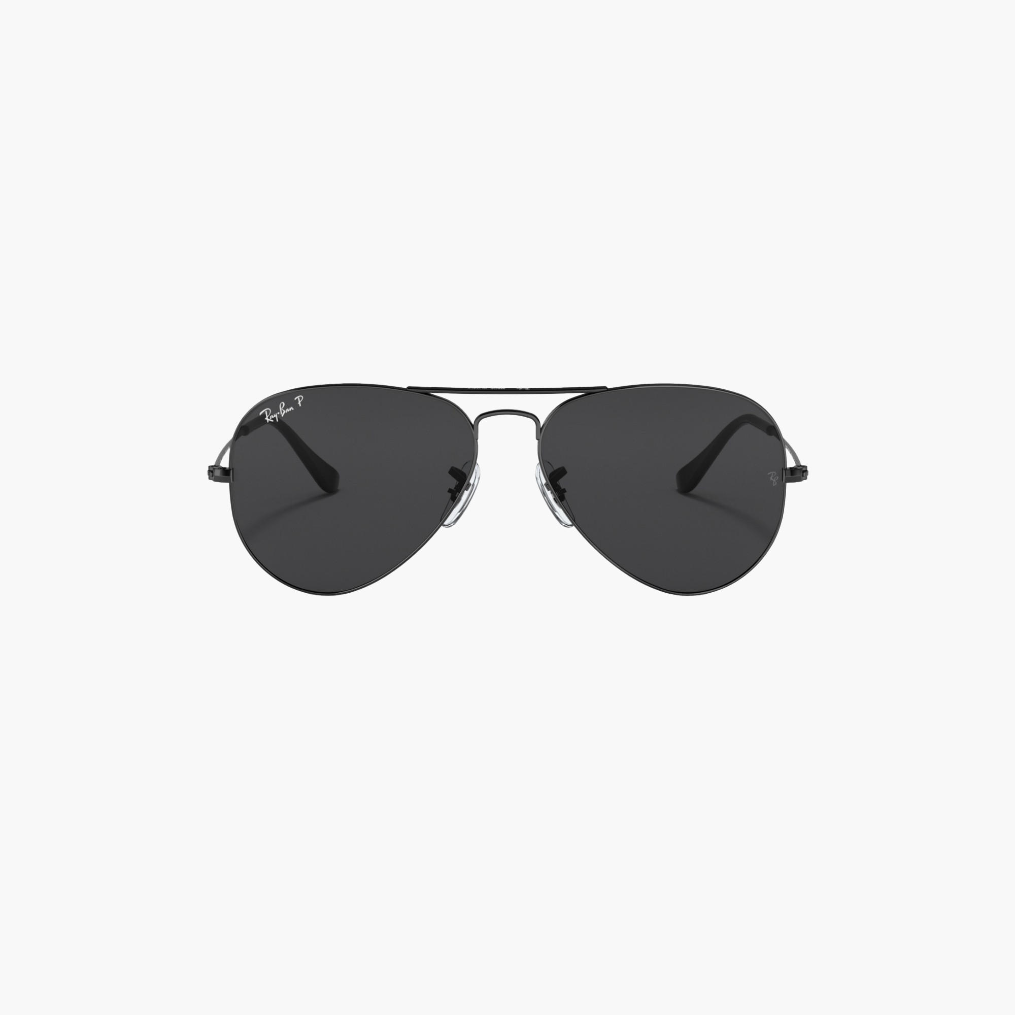 Ray-Ban Sunglasses Aviator UV Protection Black Lens-women-sunglasses-image-4