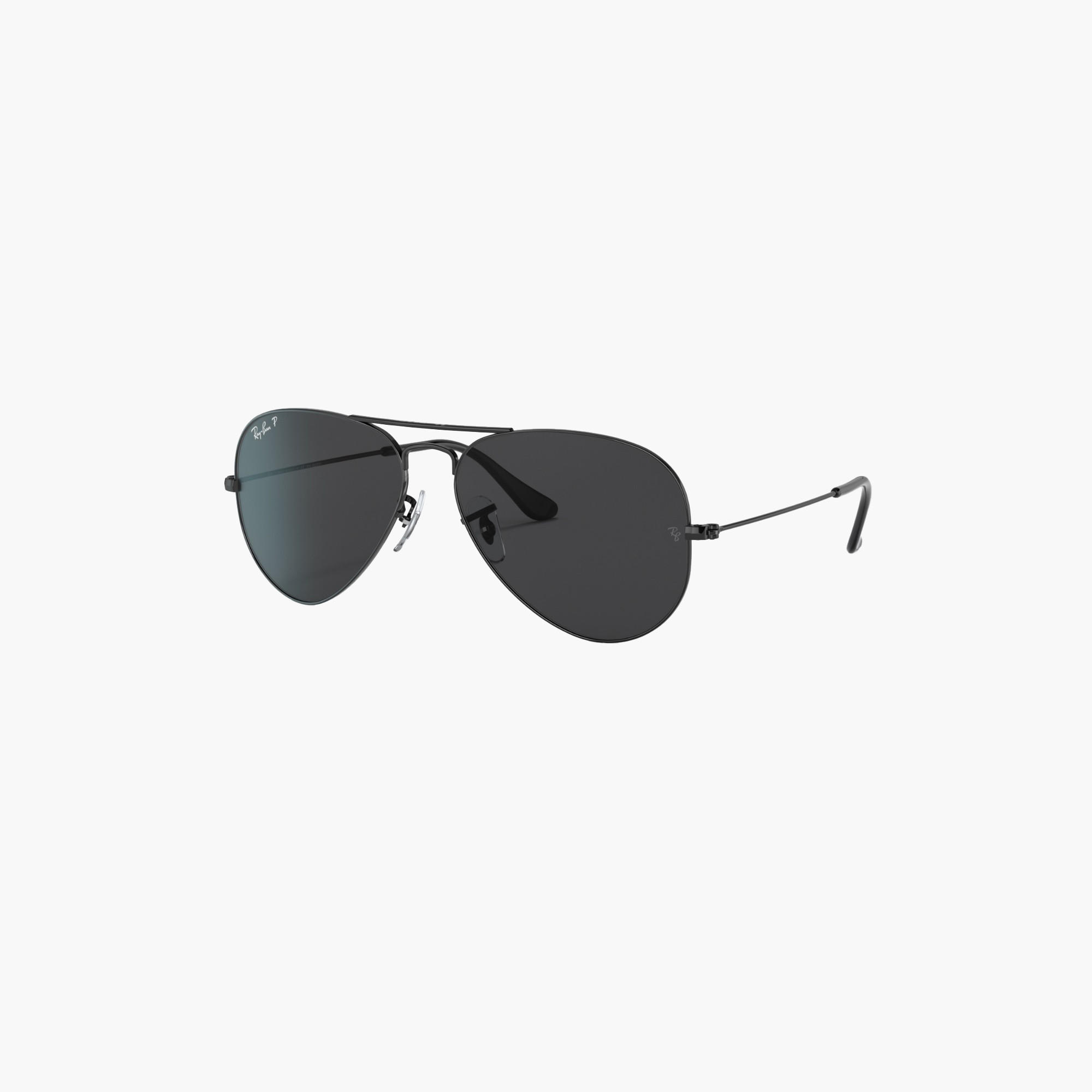 نظارة شمس أفياتور بعدسات سوداء وحماية من الأشعة فوق البنفسجية من راي بان-women-sunglasses-image-6