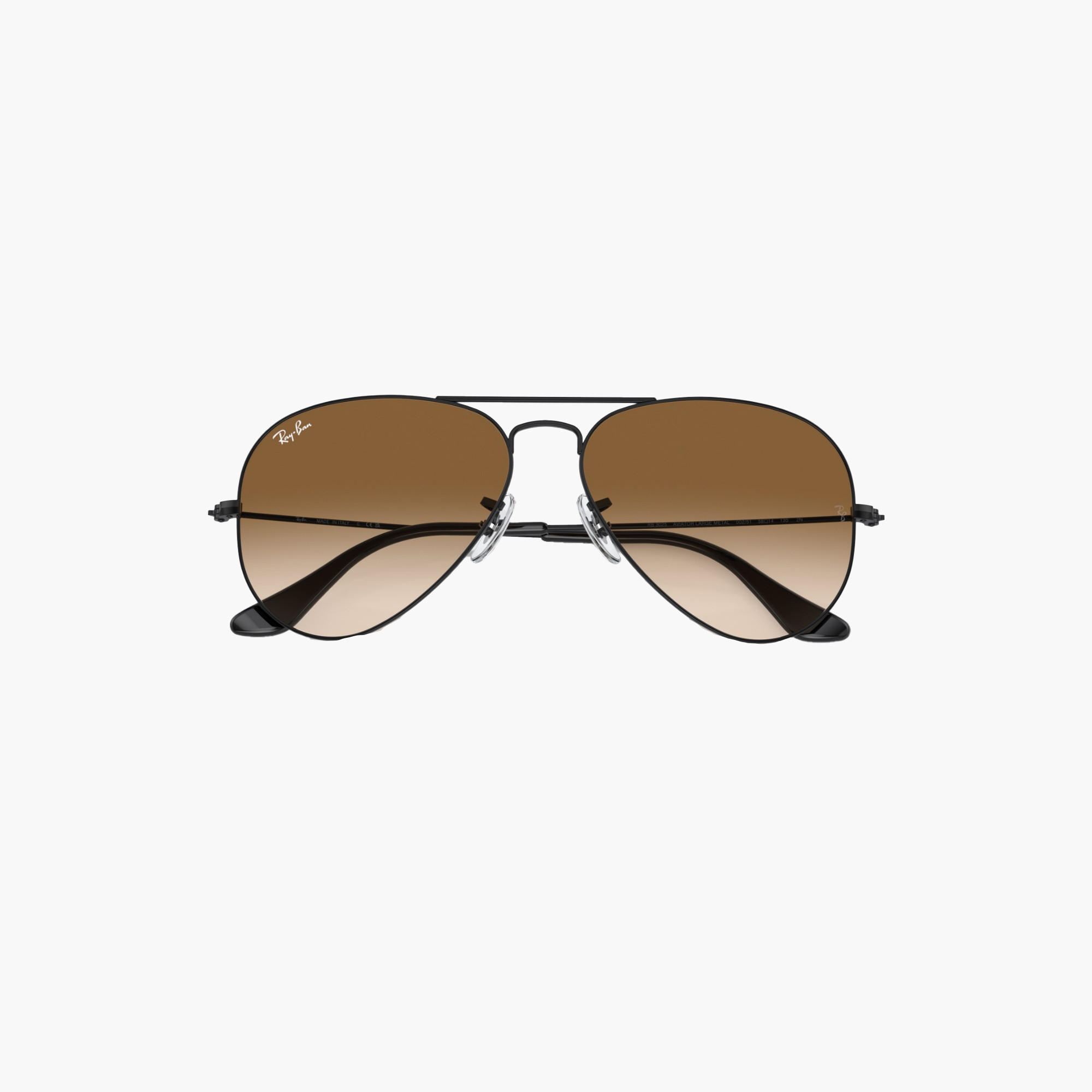 Ray-Ban Sunglasses Aviator UV Protection Brown Lens-women-sunglasses-image-3