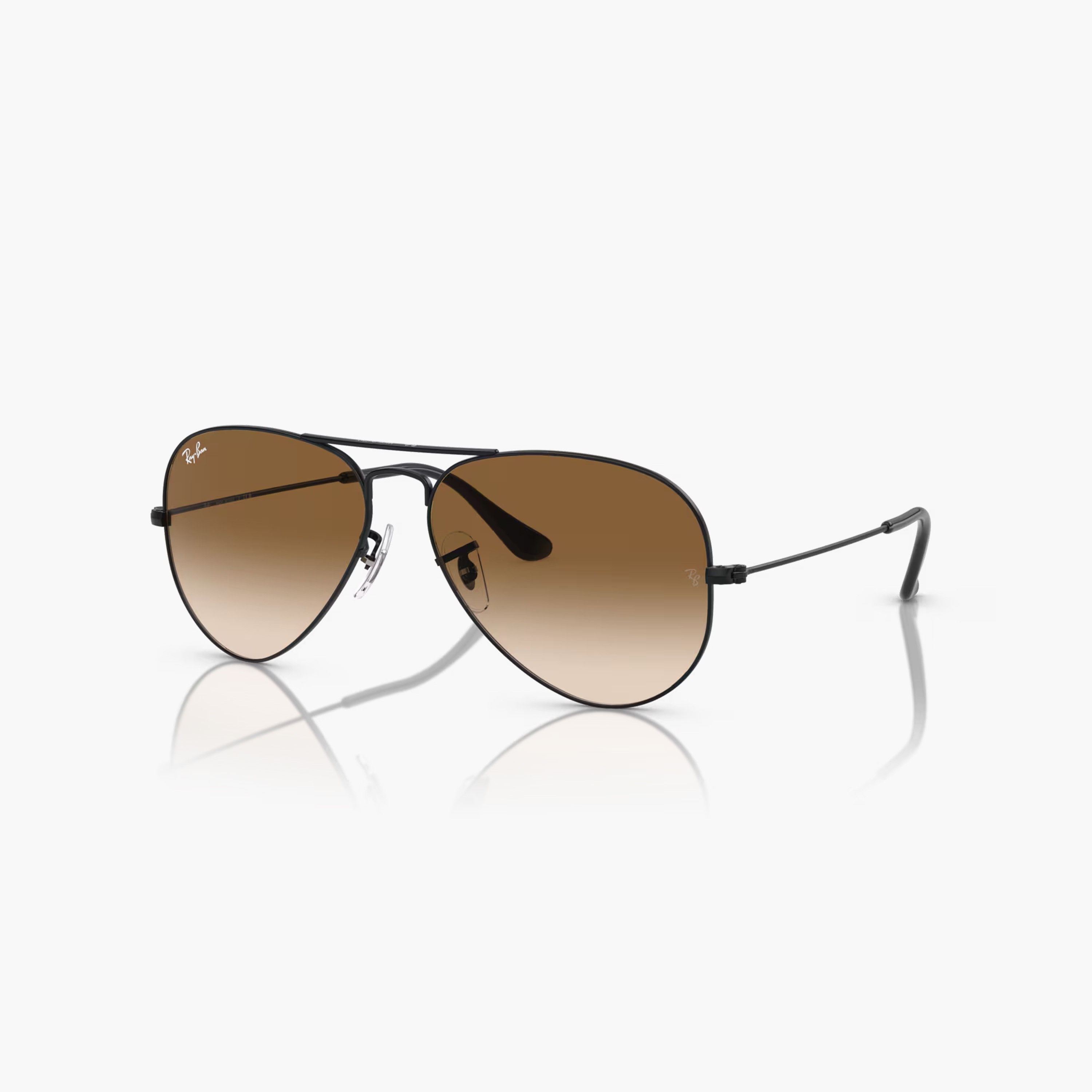 نظارة شمس بإطار كامل أفياتور ووسادات أنف من راي بان-men-sunglasses-image-1