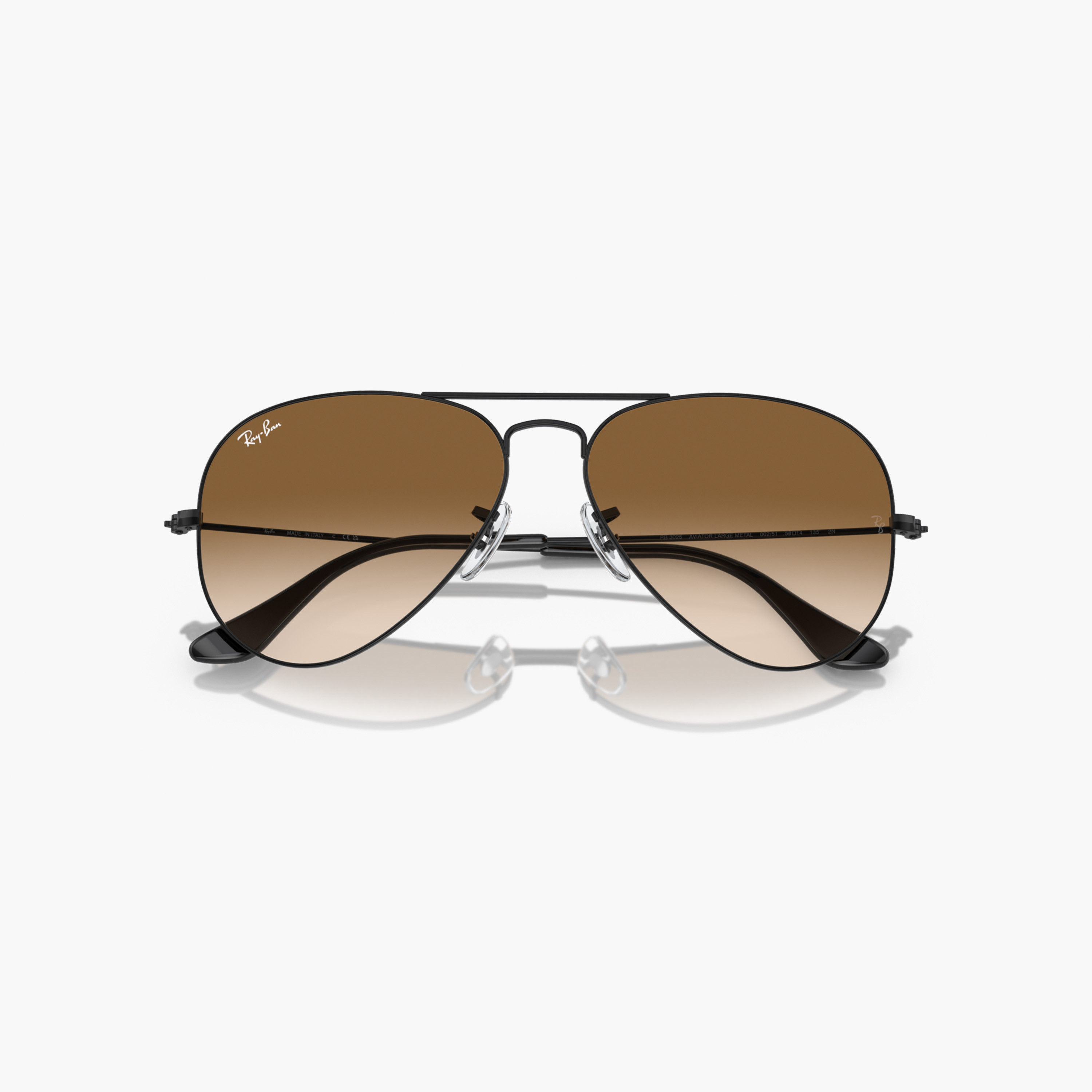 نظارة شمس بإطار كامل أفياتور ووسادات أنف من راي بان-men-sunglasses-image-6
