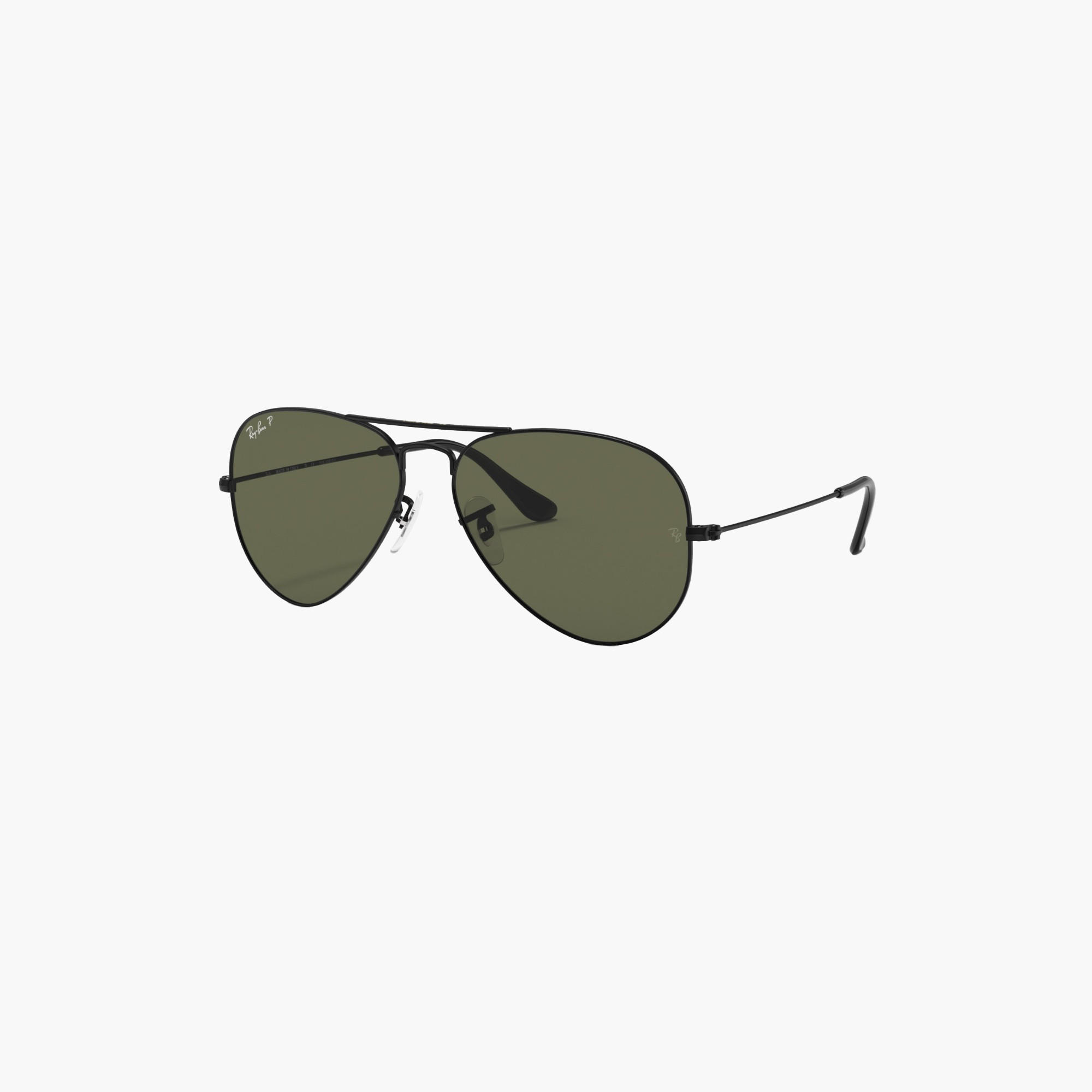 نظارة شمس أفياتور بعدسات خضراء وحماية من الأشعة فوق البنفسجية من راي بان-women-sunglasses-image-3