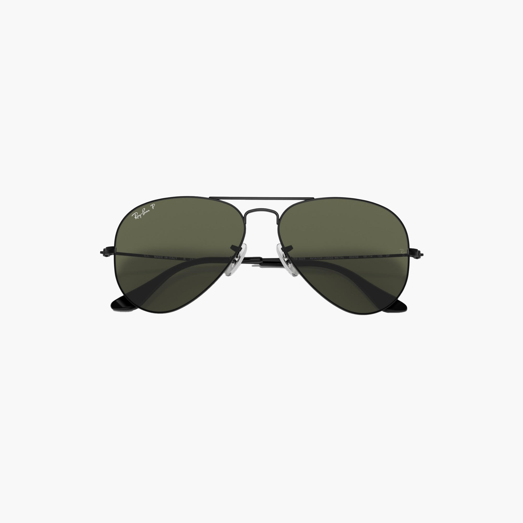 نظارة شمس أفياتور بعدسات خضراء وحماية من الأشعة فوق البنفسجية من راي بان-women-sunglasses-image-5