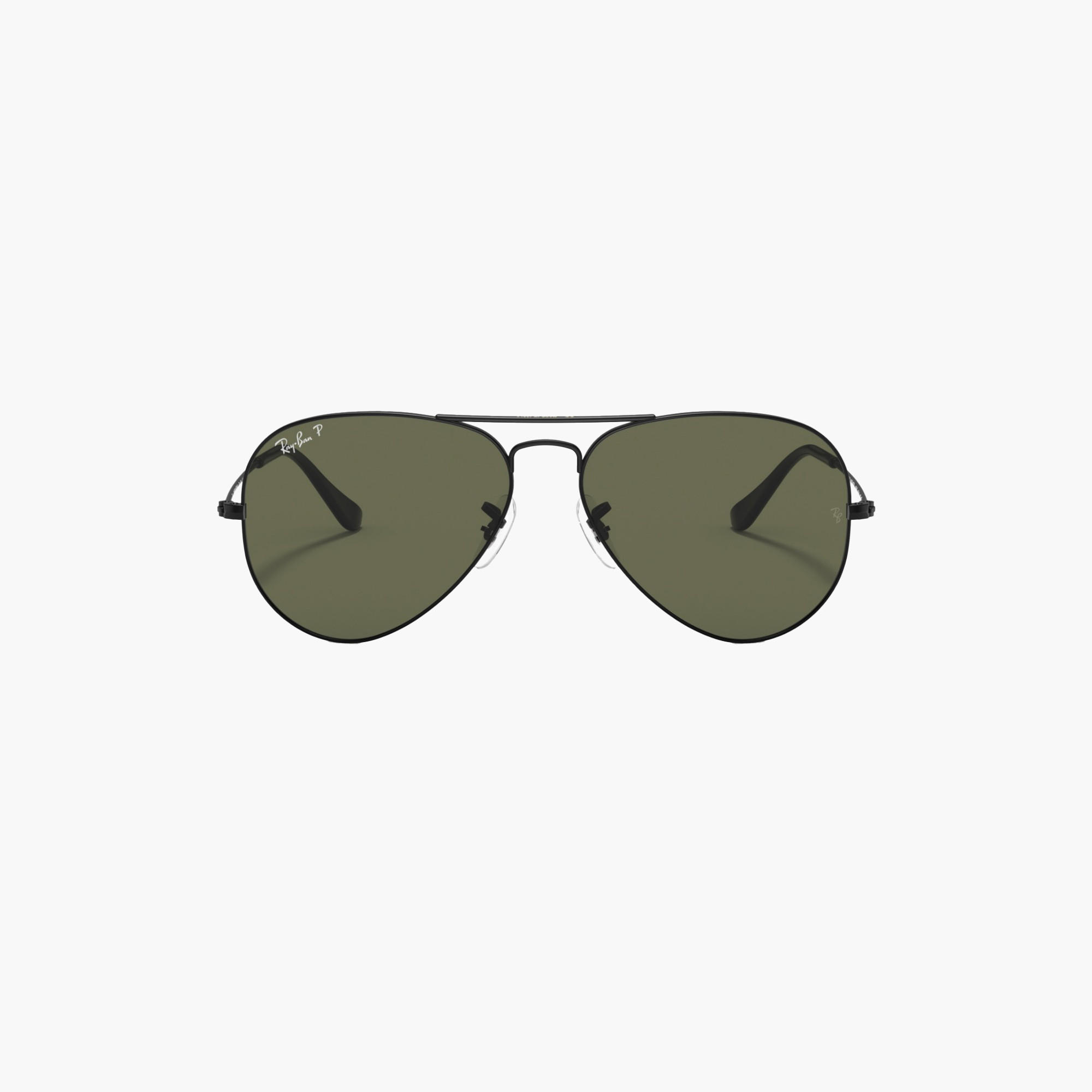 نظارة شمس أفياتور بعدسات خضراء وحماية من الأشعة فوق البنفسجية من راي بان-women-sunglasses-image-6