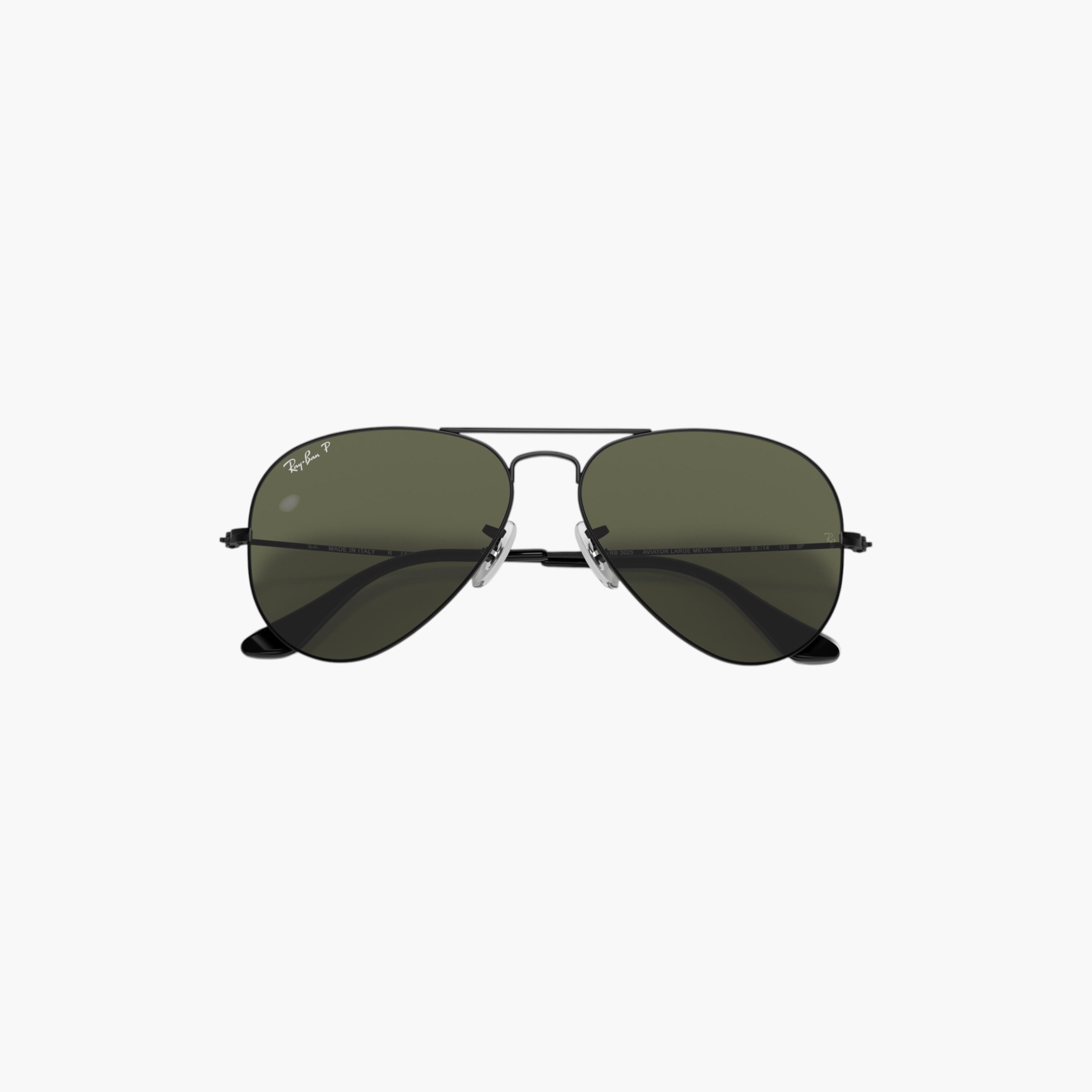 نظارة شمسية أفياتور بعدسات خضراء من راي بان-men-sunglasses-image-2