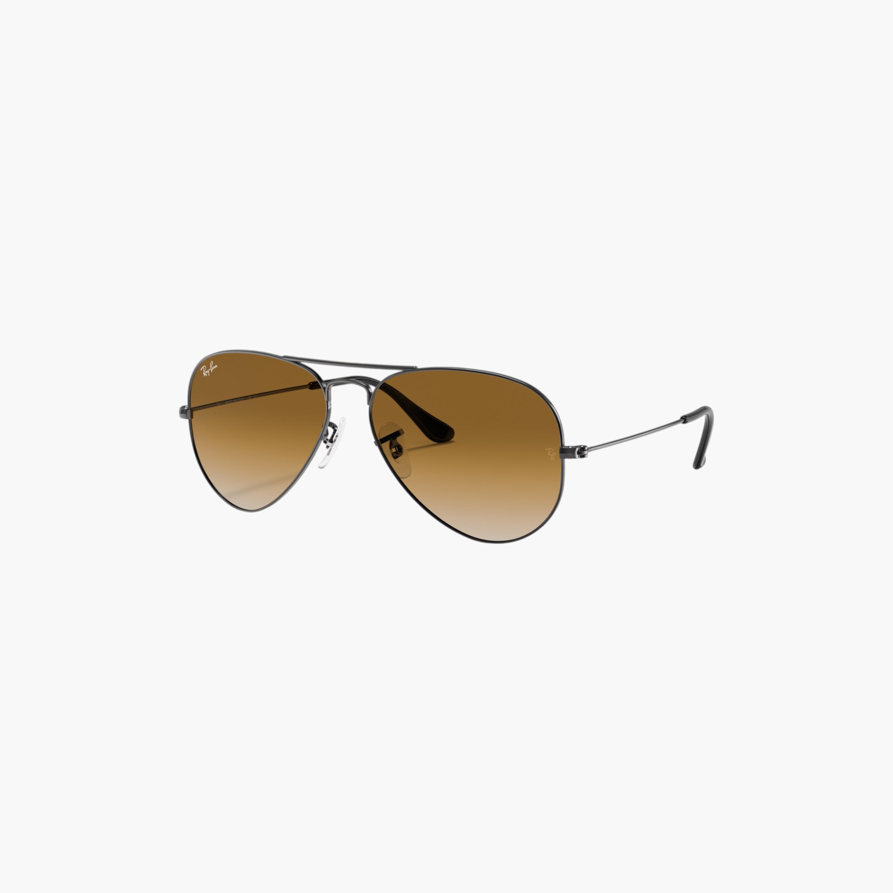 Ray-Ban Aviator Brown Lens Sunglasses-men-sunglasses-image-1