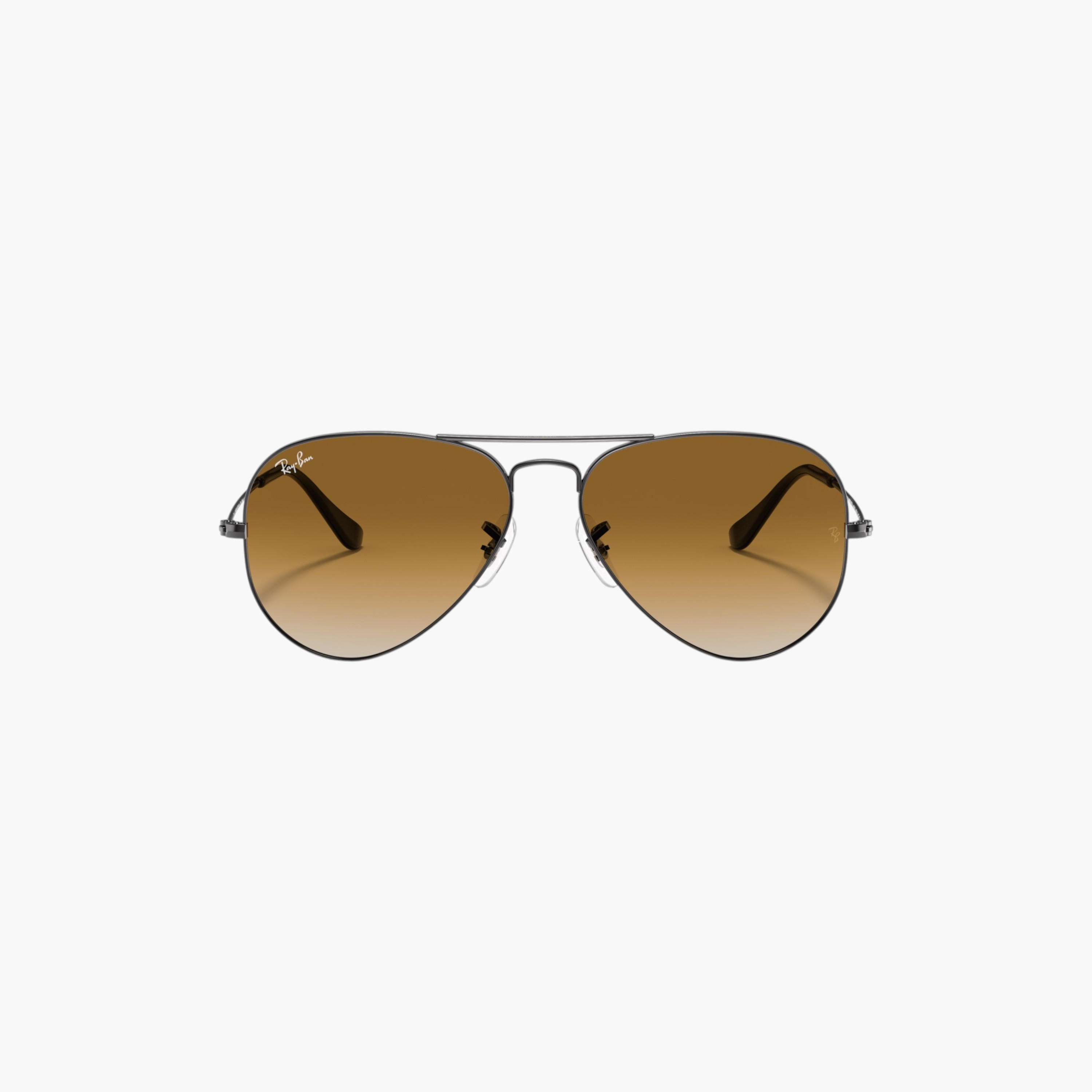 نظارة شمسية أفياتور بعدسات بنية من راي بان-men-sunglasses-image-2