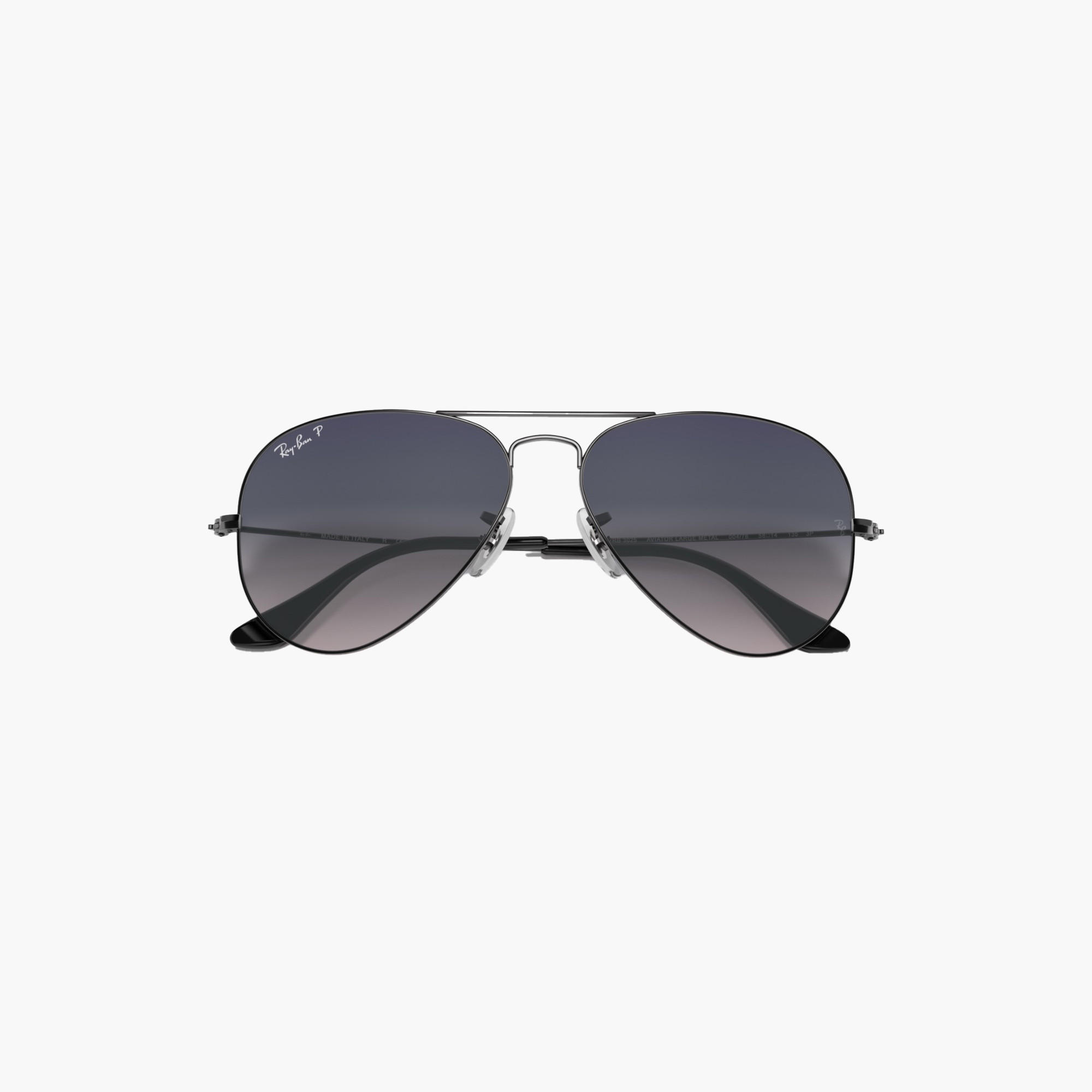 نظارة شمس أفياتور بعدسات زرقاء وحماية من الأشعة فوق البنفسجية من راي بان-men-sunglasses-image-3