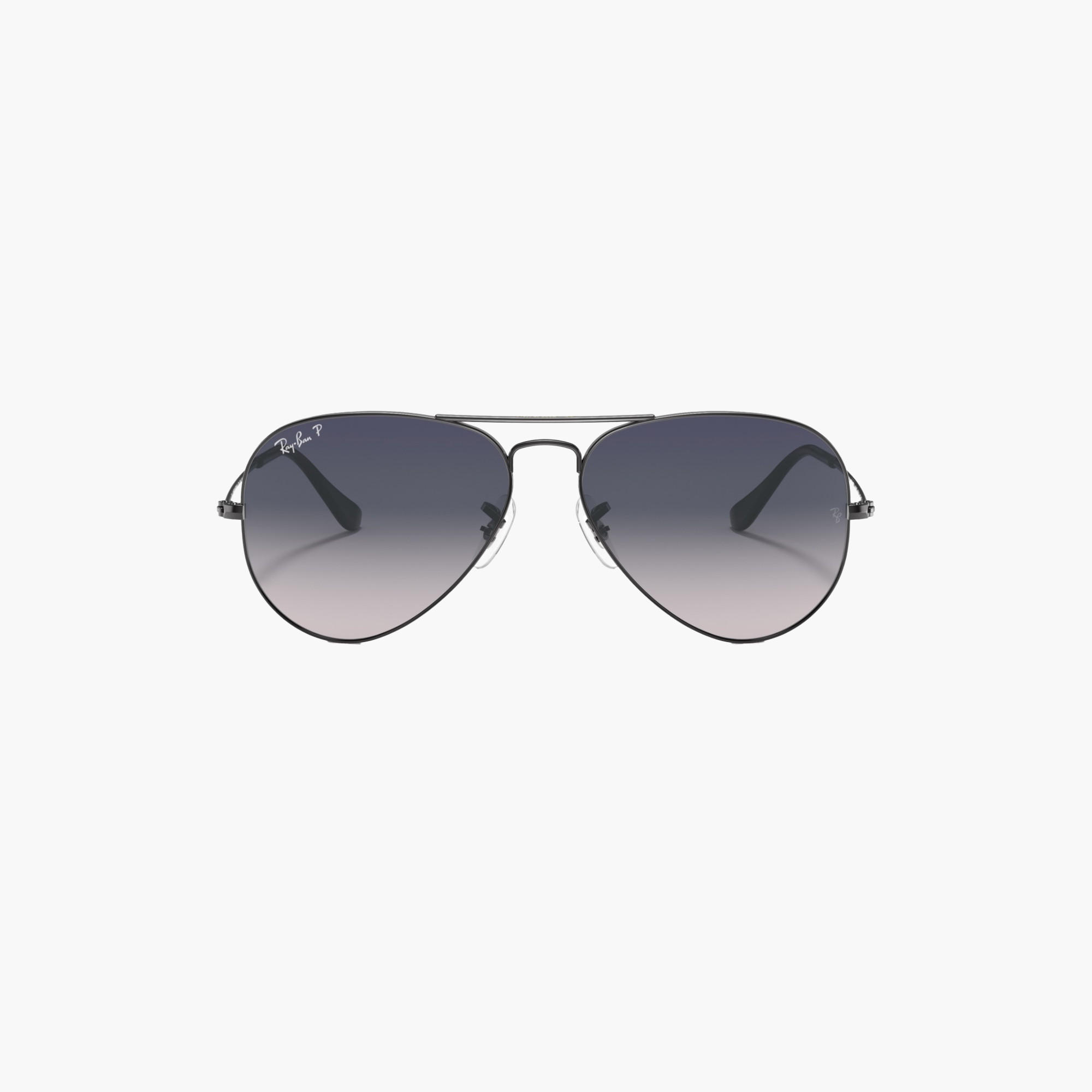 نظارة شمس أفياتور بعدسات زرقاء وحماية من الأشعة فوق البنفسجية من راي بان-men-sunglasses-image-4