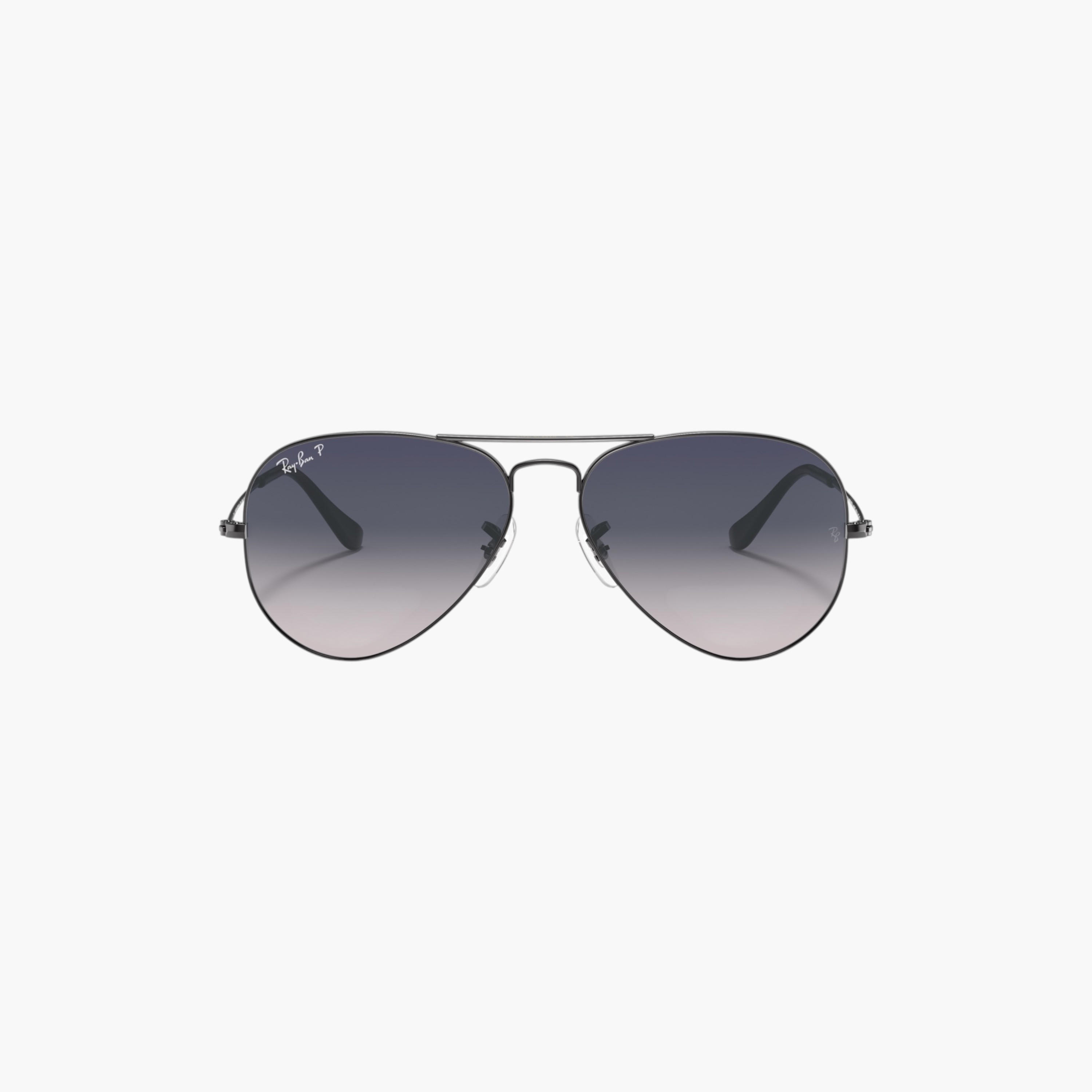Ray-Ban Men Aviator Blue Lens Sunglasses-men-sunglasses-image-2