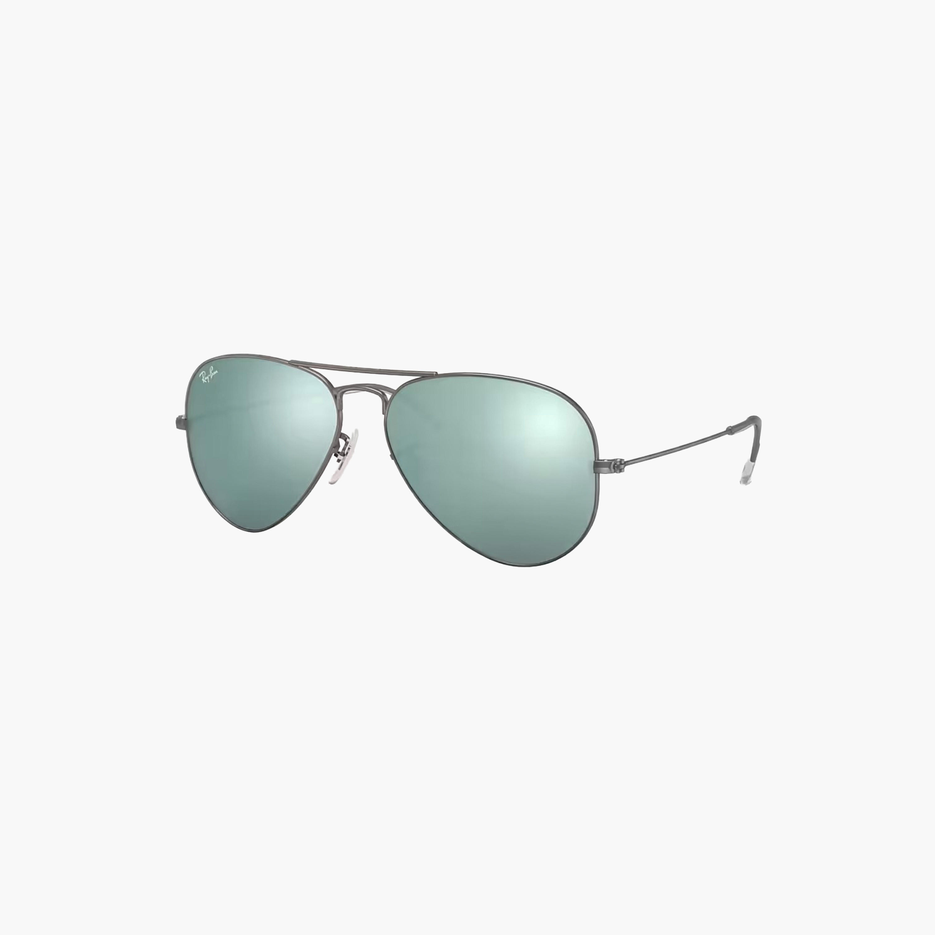 Ray-Ban Unisex Aviator Grey Lens Sunglasses-men-sunglasses-image-1