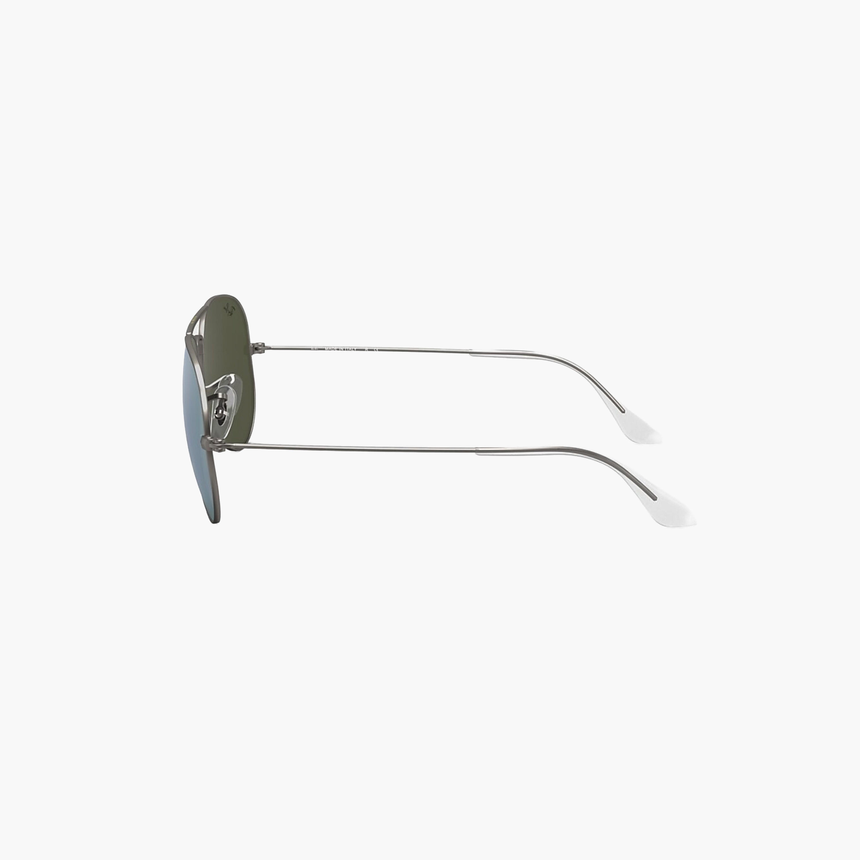 Ray-Ban Unisex Aviator Grey Lens Sunglasses-men-sunglasses-image-4