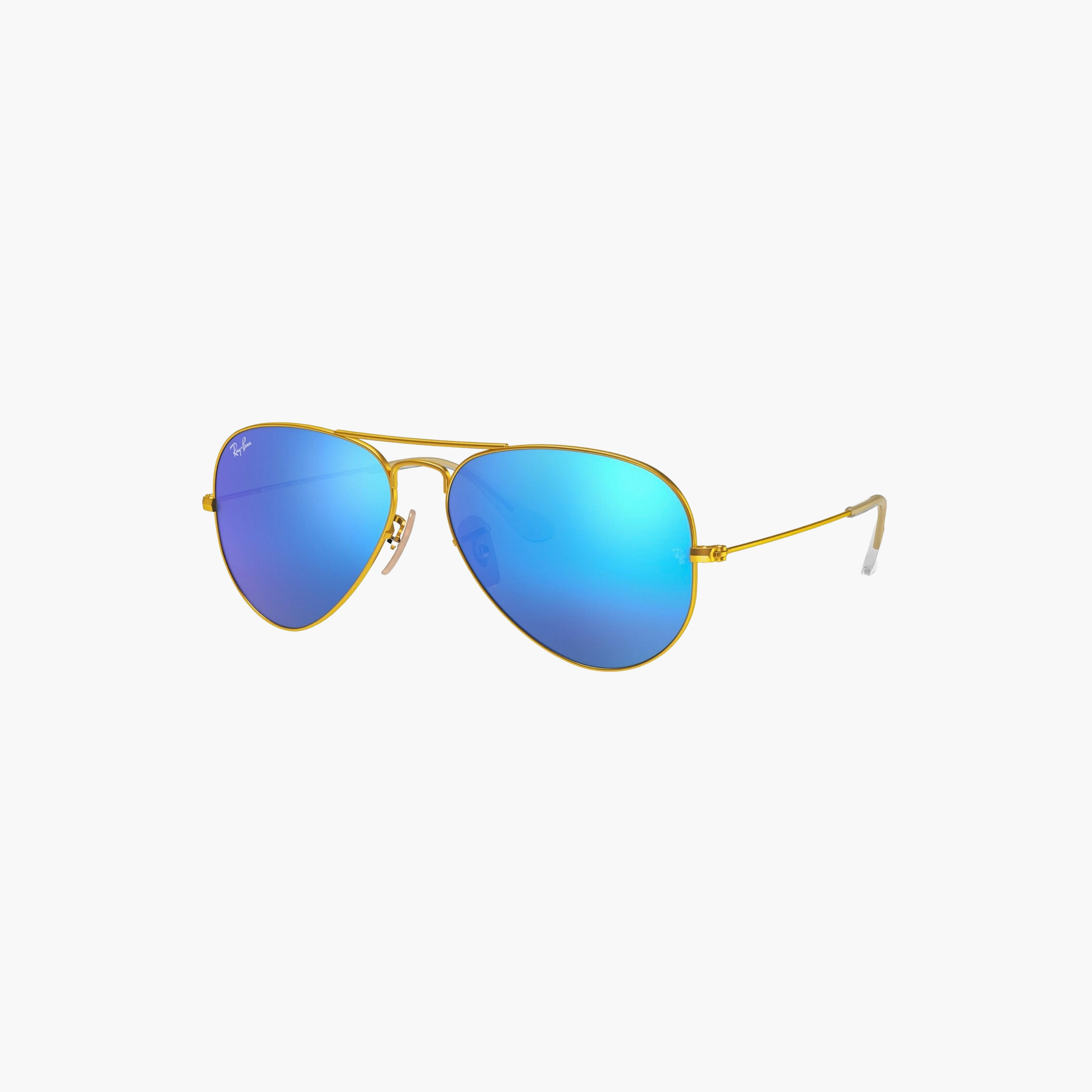 نظارة شمسية بعدسات زرقاء عاكسة أفياتور للجنسين من راي-بان-men-sunglasses-image-1