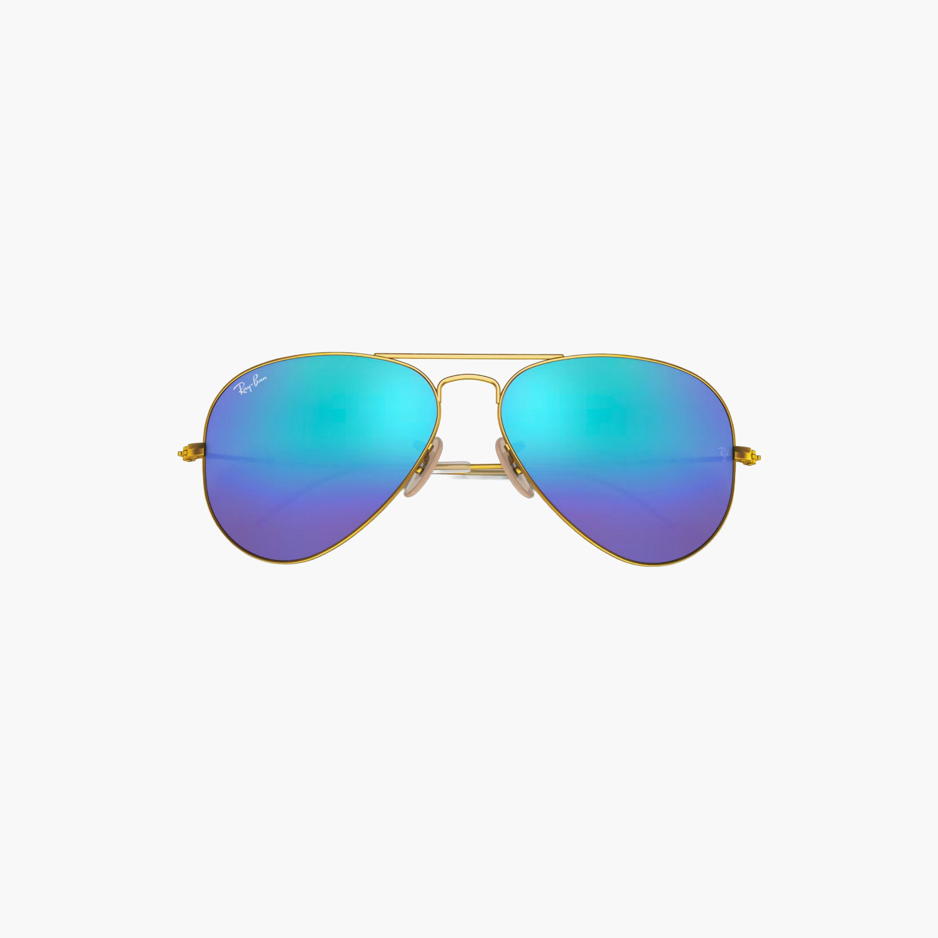 نظارة شمسية بعدسات زرقاء عاكسة أفياتور للجنسين من راي-بان-men-sunglasses-image-3
