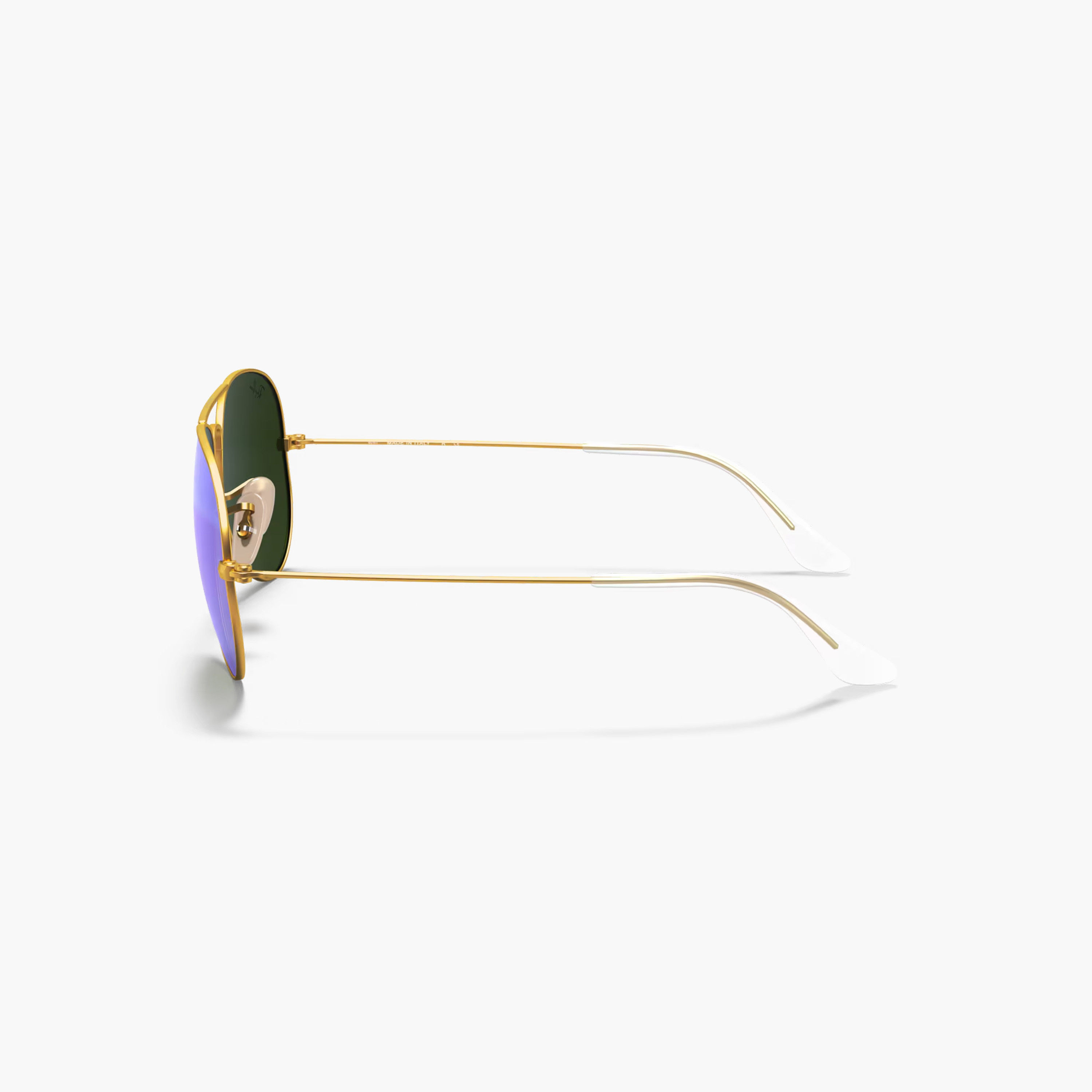 Ray-Ban Matte Arista Full Rim Aviator Sunglasses with Nose Pad-men-sunglasses-image-3