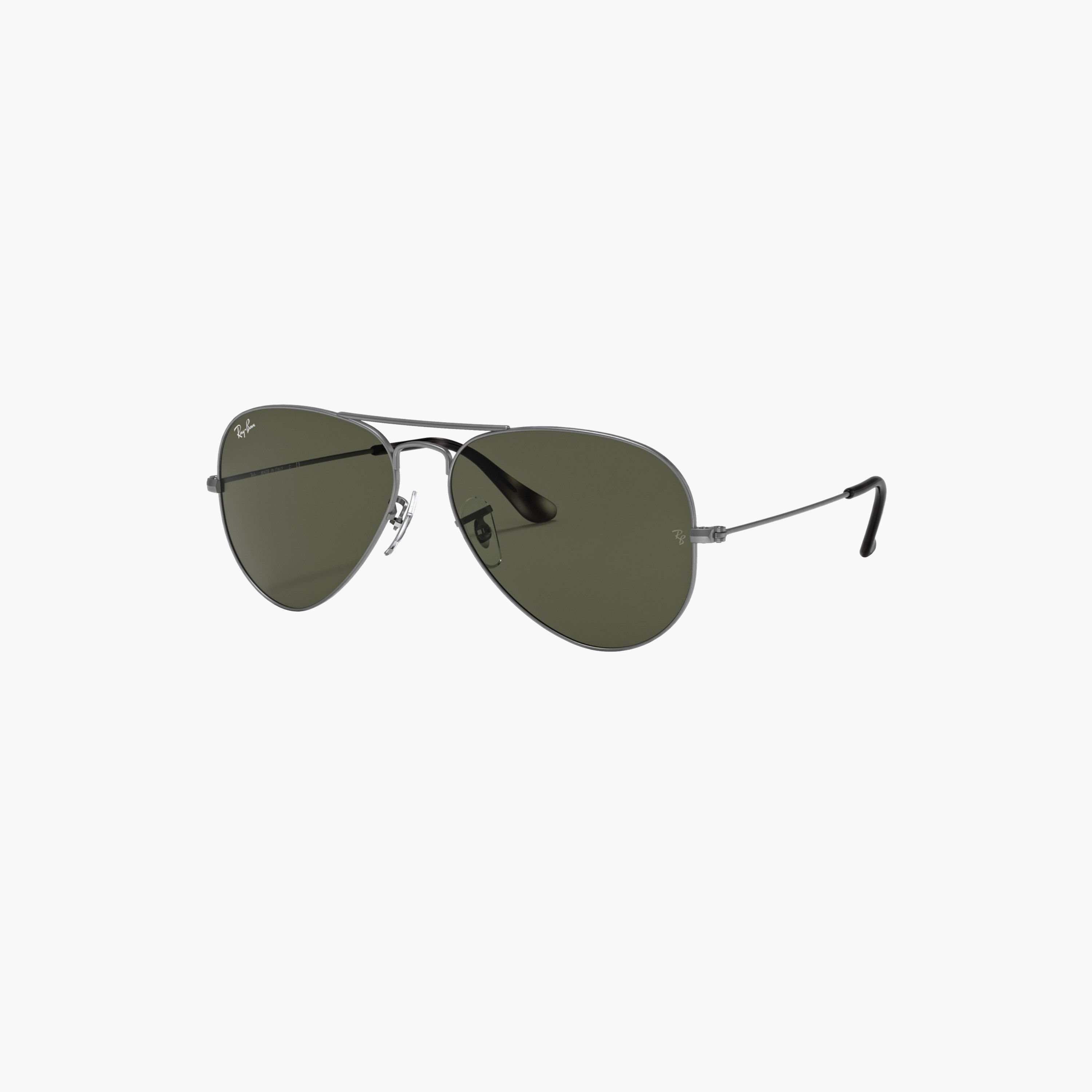 Ray-Ban Unisex Aviator Mirrored Grey Lens Sunglasses-men-sunglasses-image-1