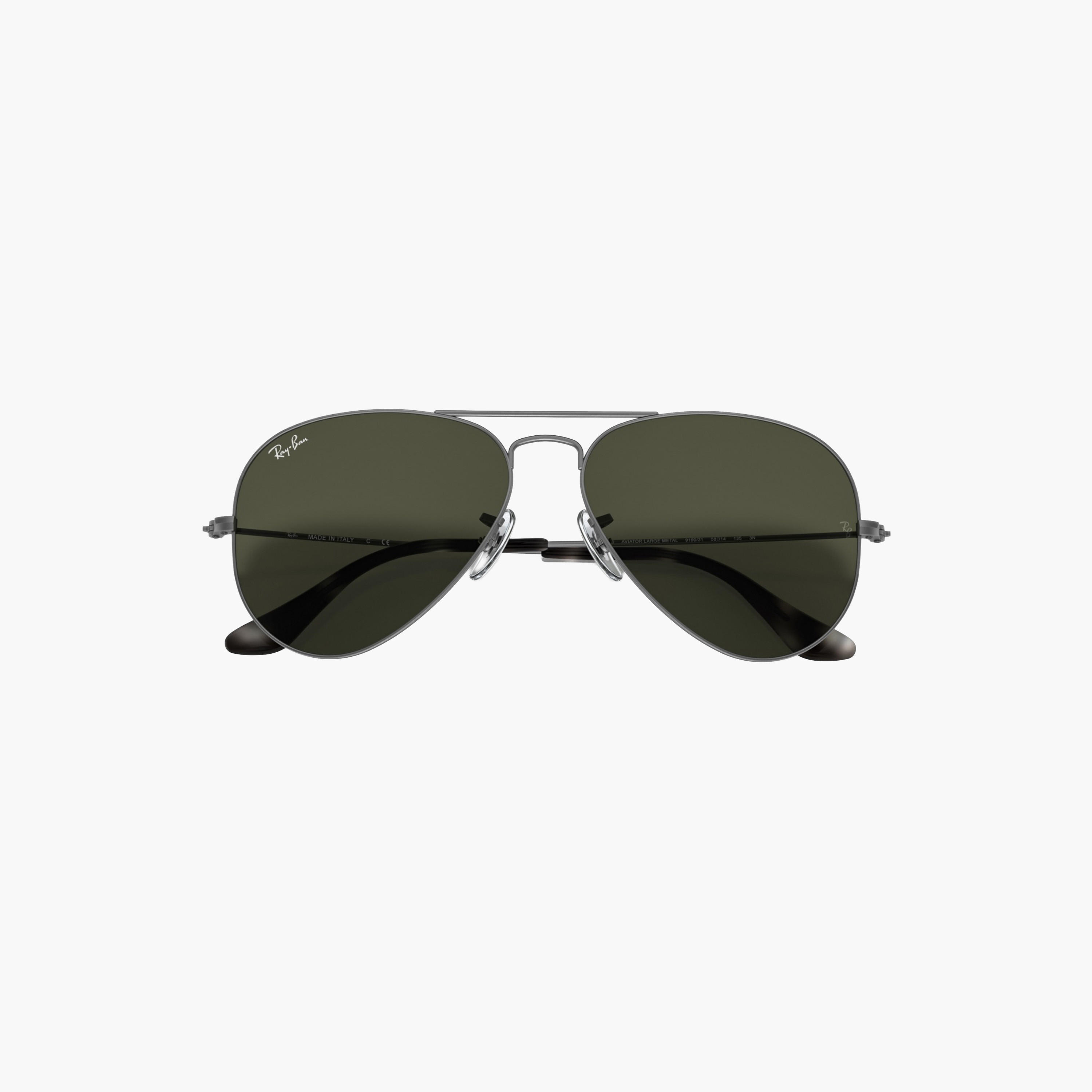 نظارة شمسية بعدسات رمادية عاكسة للجنسين من راي-بان-men-sunglasses-image-2