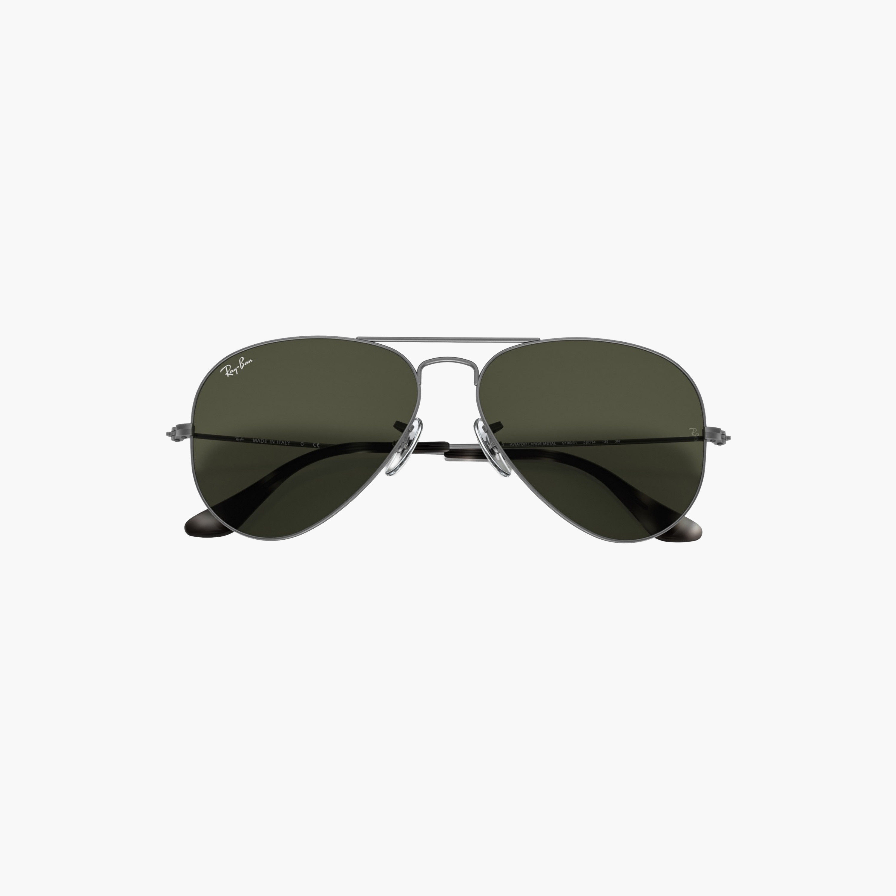 Ray-Ban Unisex Aviator Mirrored Grey Lens Sunglasses-men-sunglasses-image-2