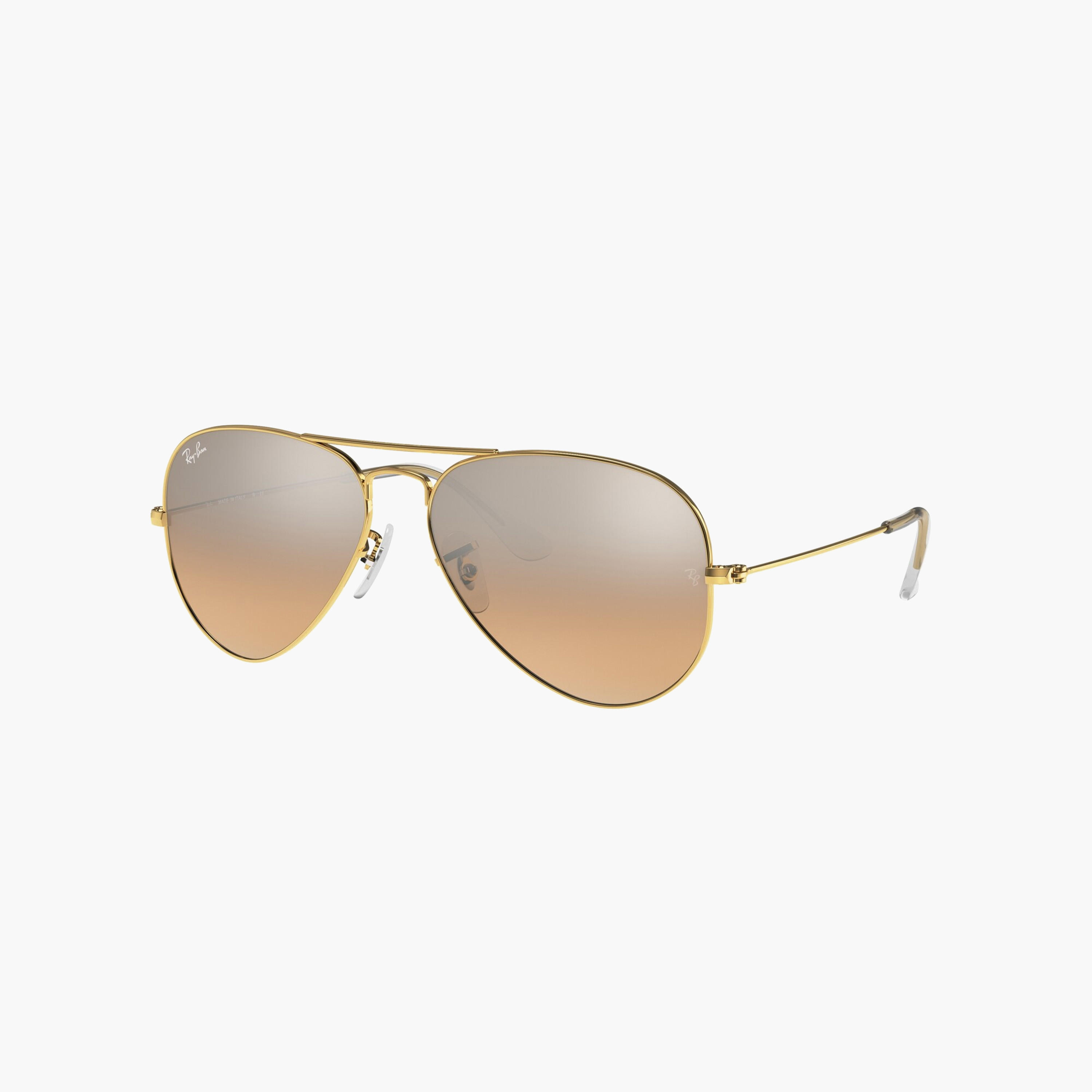 نظارة شمسية أفياتور بإطار كامل ووسادات أنف أريستا من راي بان-men-sunglasses-image-1