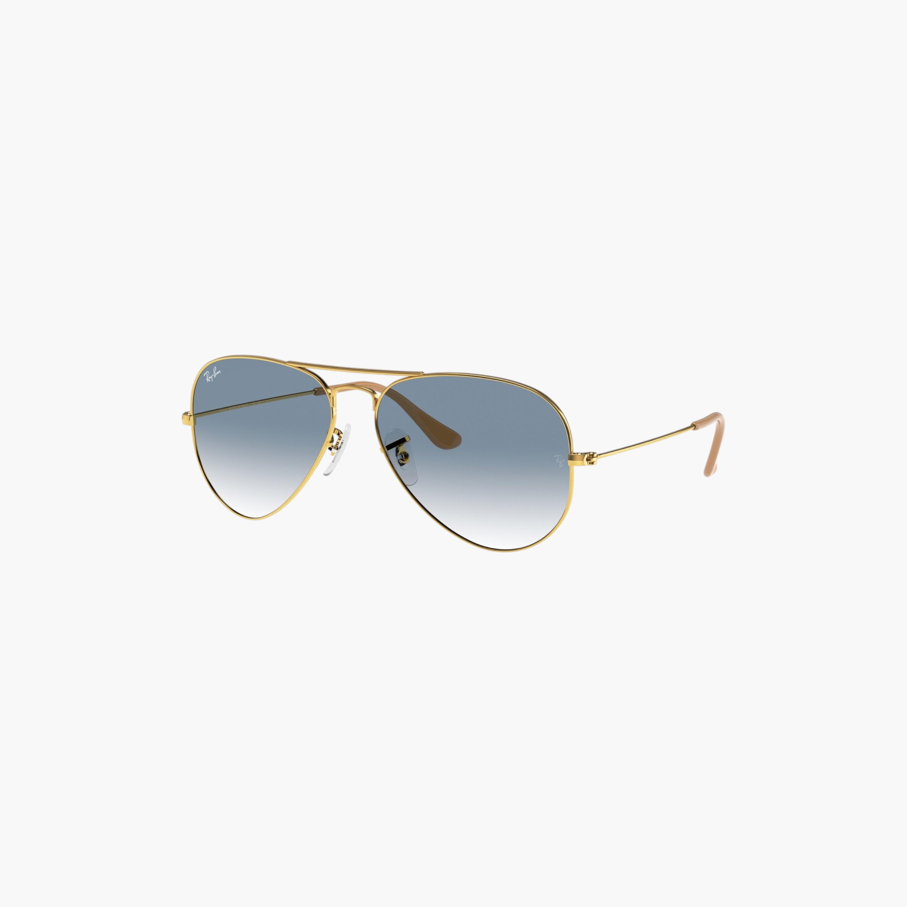 Ray-Ban Men Aviator Blue Lens Sunglasses-men-sunglasses-image-1