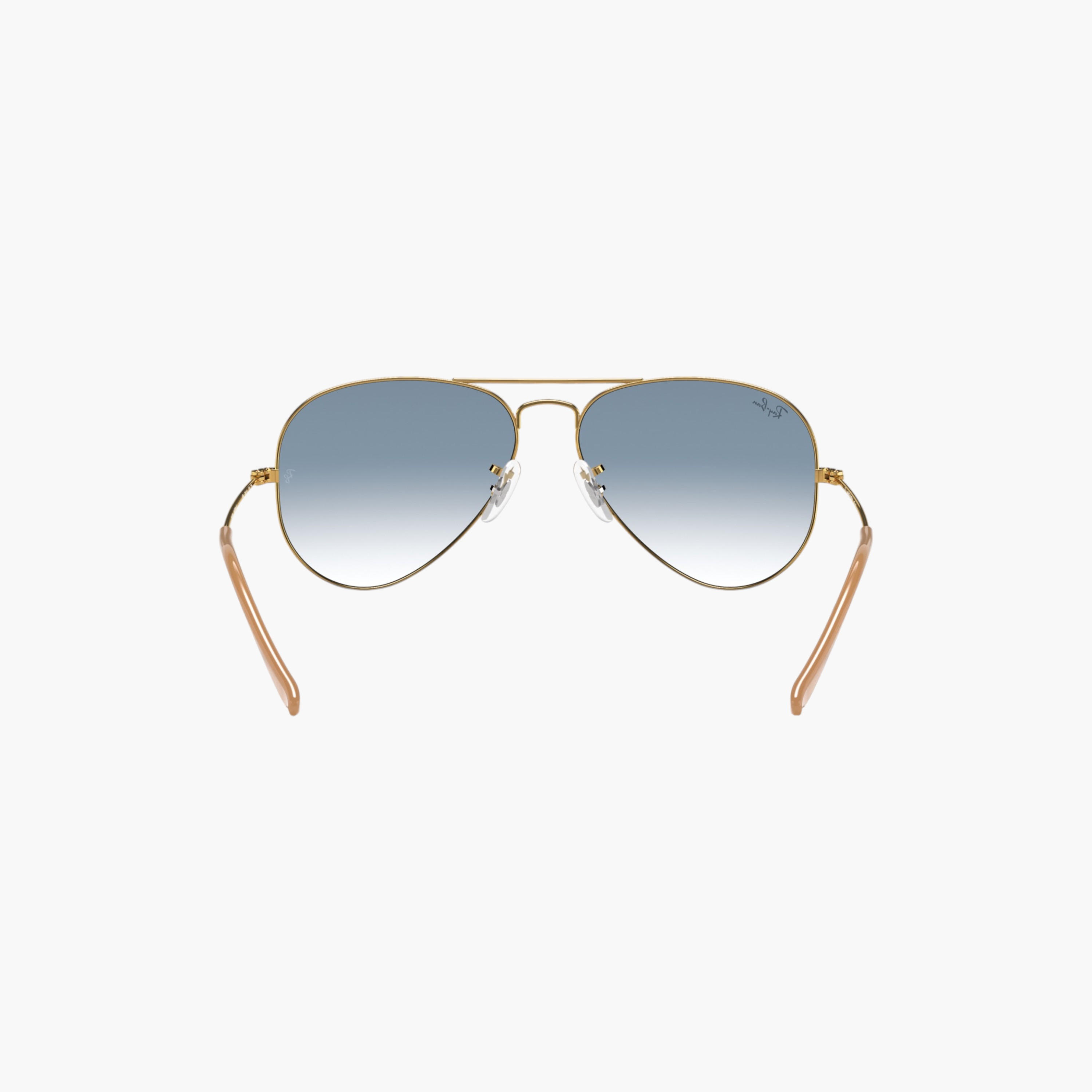 Ray-Ban Men Aviator Blue Lens Sunglasses-men-sunglasses-image-2