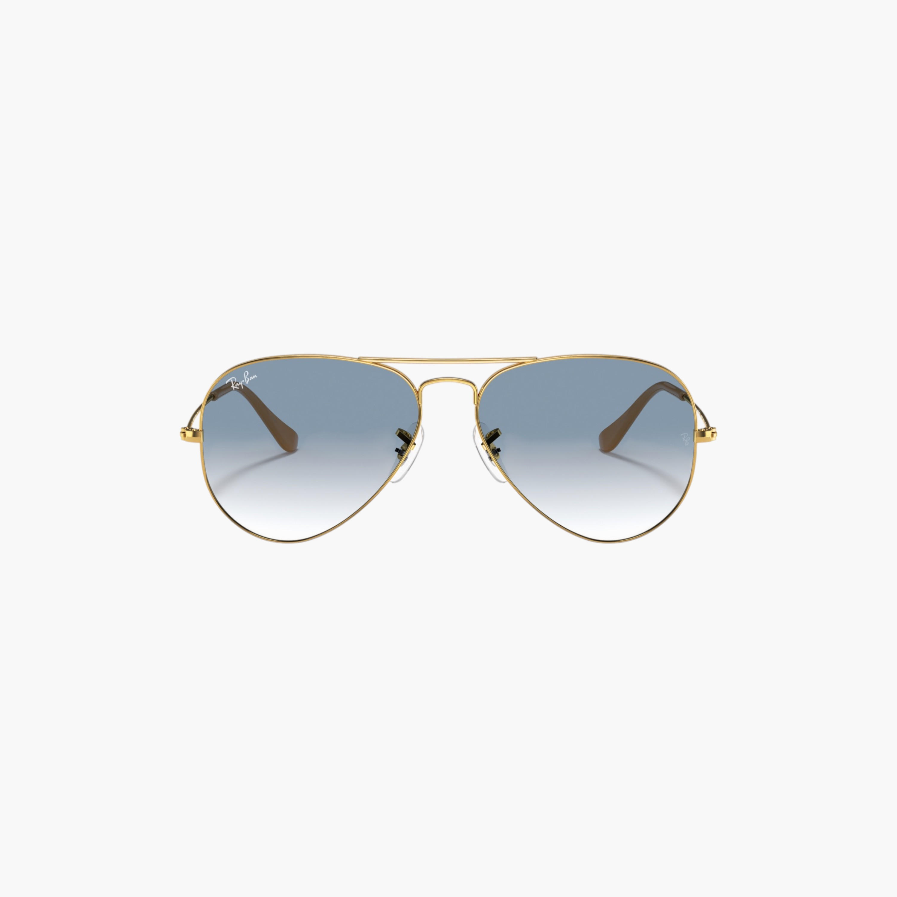 نظارة شمسية أفياتور بعدسات زرقاء للرجال من راي بان-men-sunglasses-image-1