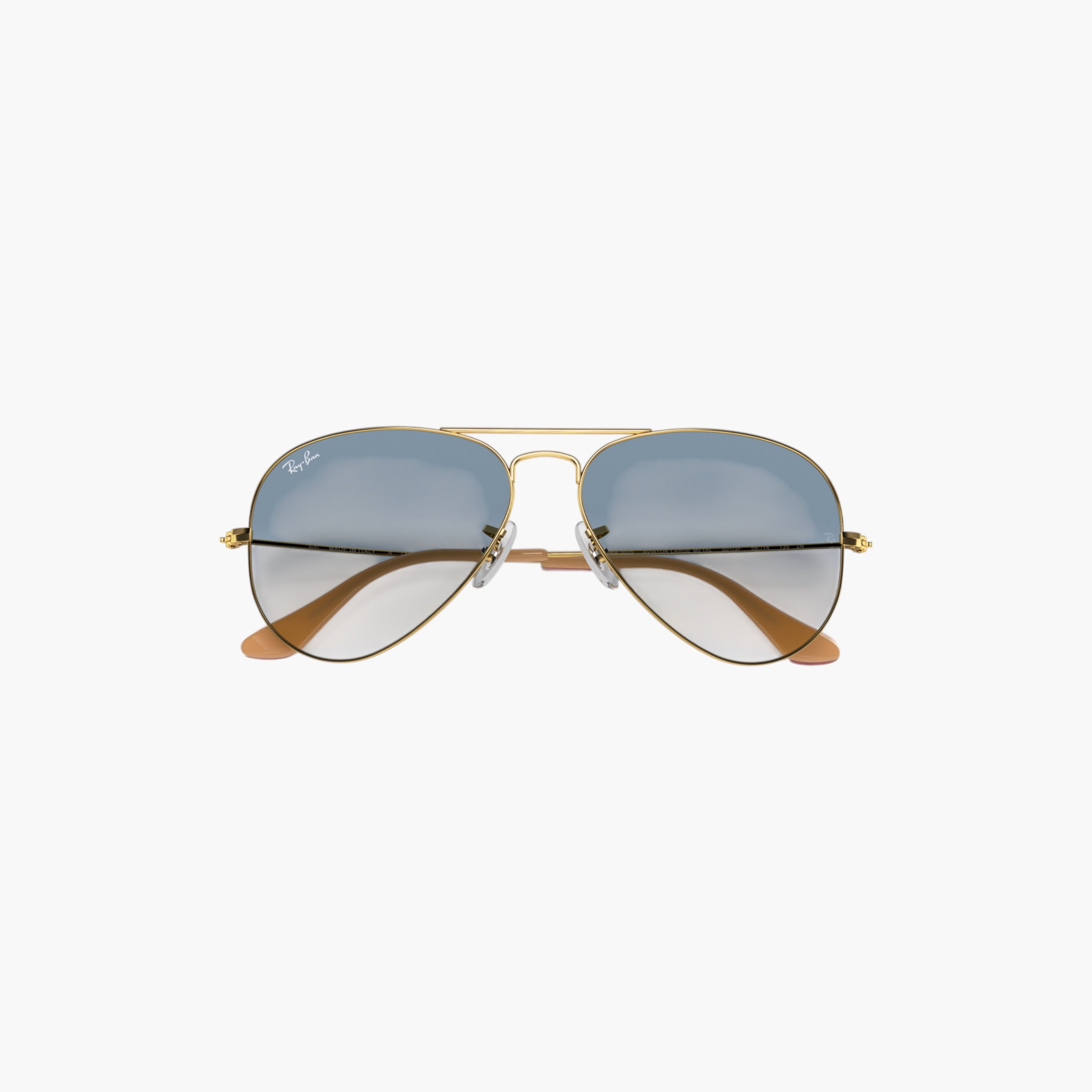 نظارة شمسية أفياتور بعدسات زرقاء للرجال من راي بان-men-sunglasses-image-3