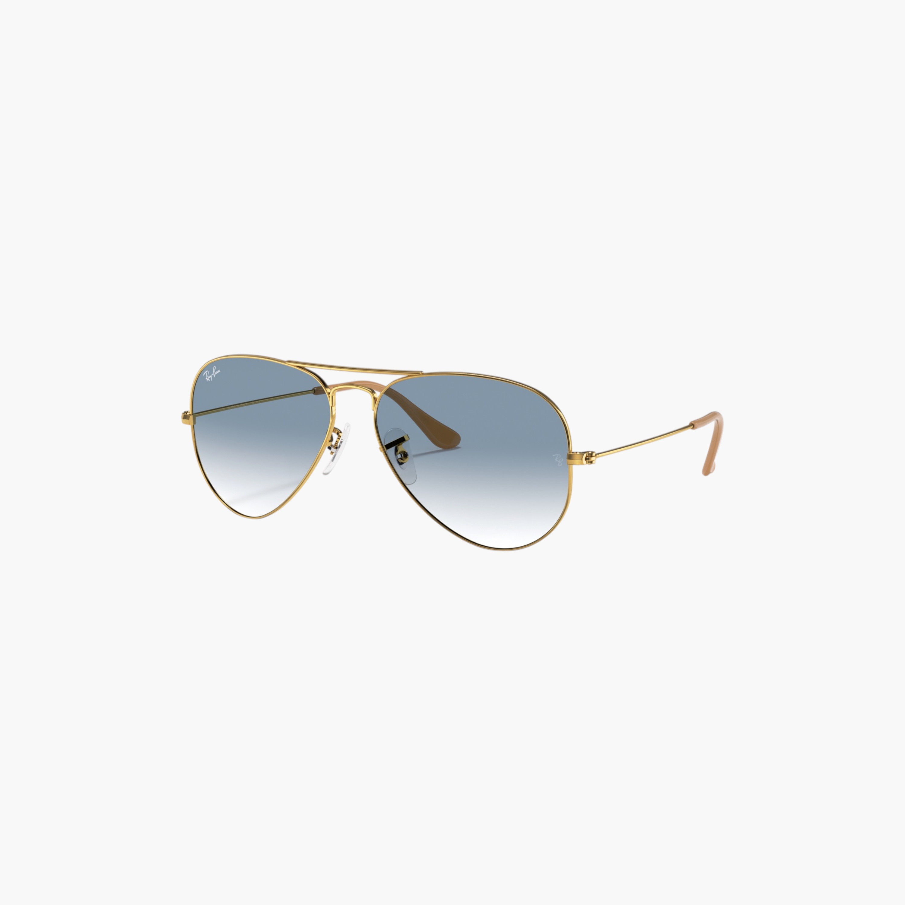 نظارة شمسية أفياتور بعدسات زرقاء للرجال من راي بان-men-sunglasses-image-4