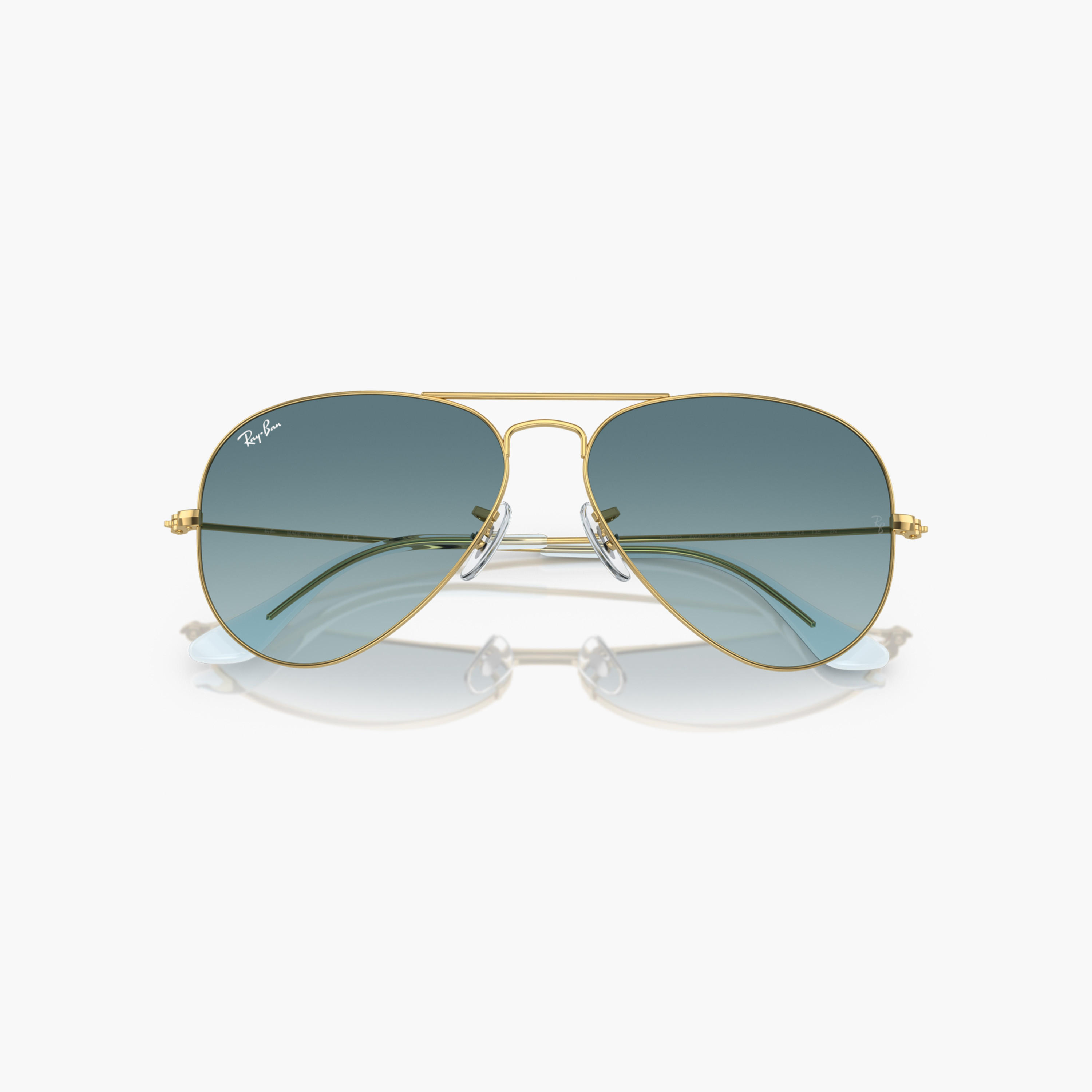 نظارة شمسية أفياتور بإطار كامل ووسادة أنف من راي بان-men-sunglasses-image-5