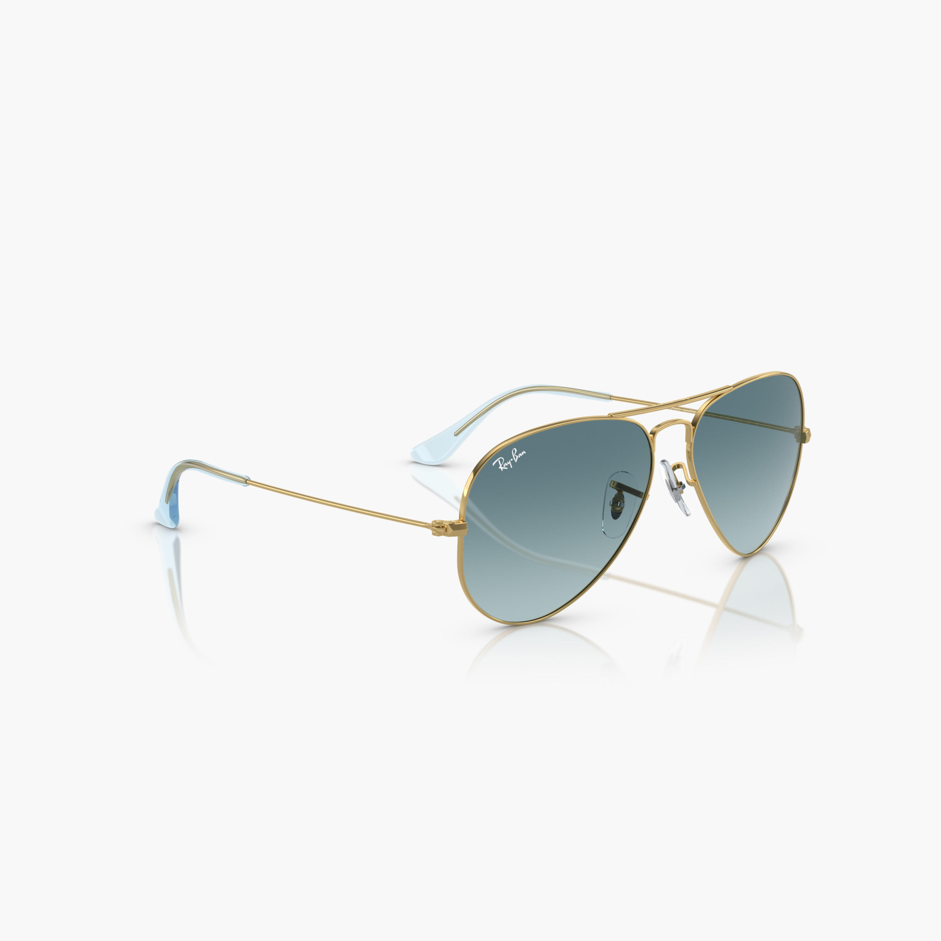 نظارة شمسية أفياتور بإطار كامل ووسادة أنف من راي بان-men-sunglasses-image-6