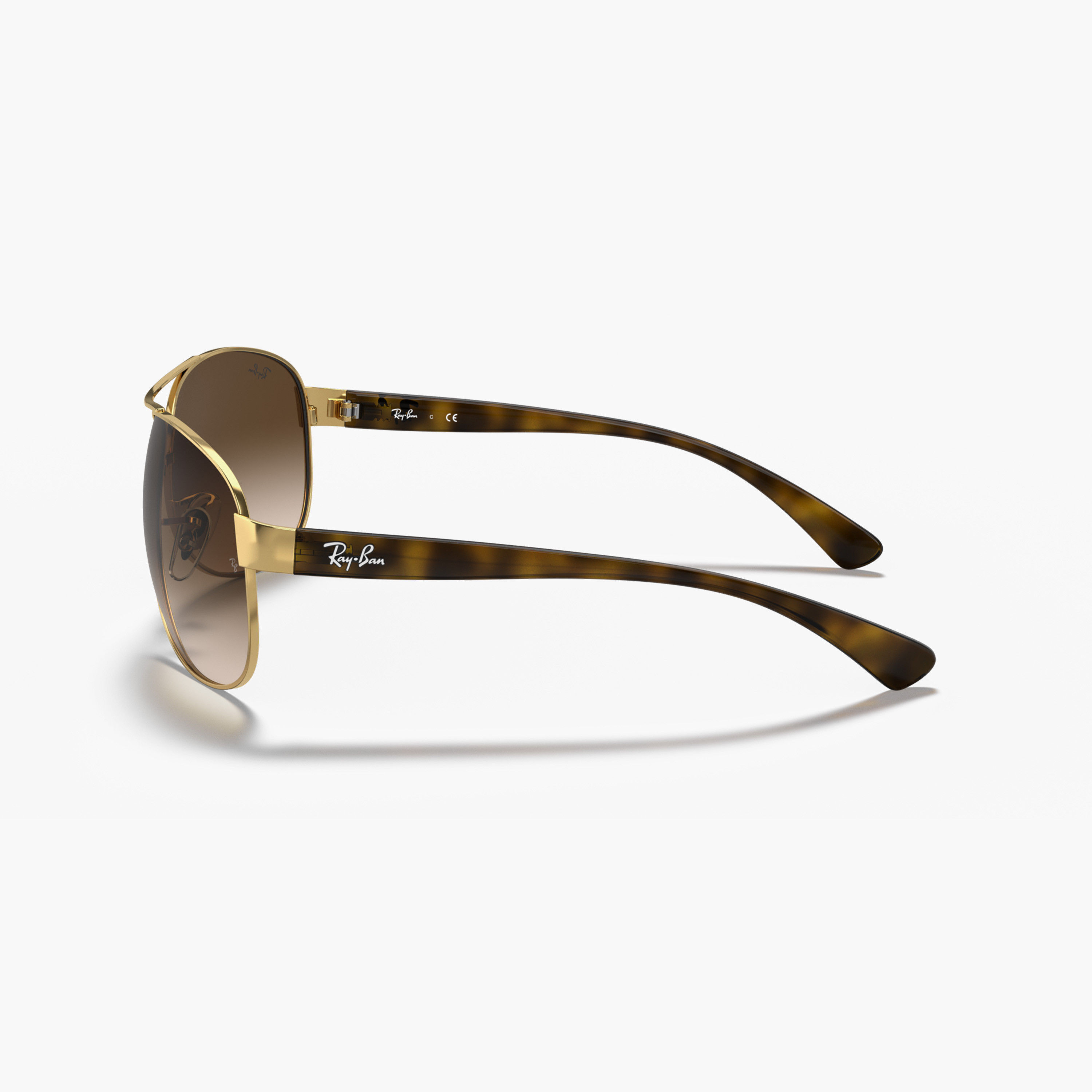 نظارة شمسية أفياتور بإطار كامل ووسادات أنف أريستا من راي بان-men-sunglasses-image-5