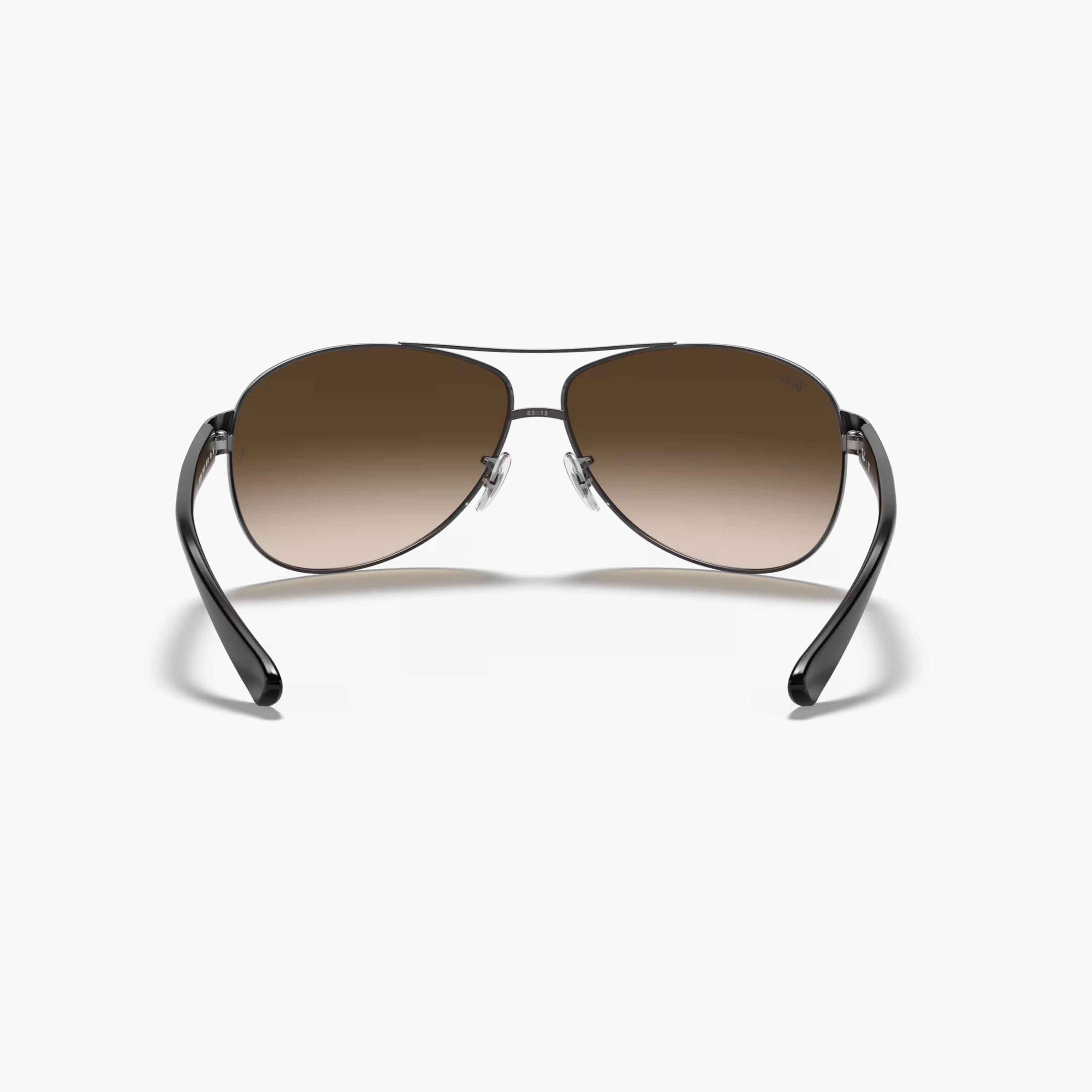 نظارة شمسية أفياتور بإطار كامل ووسادات أنف جونميتال من راي بان-men-sunglasses-image-6