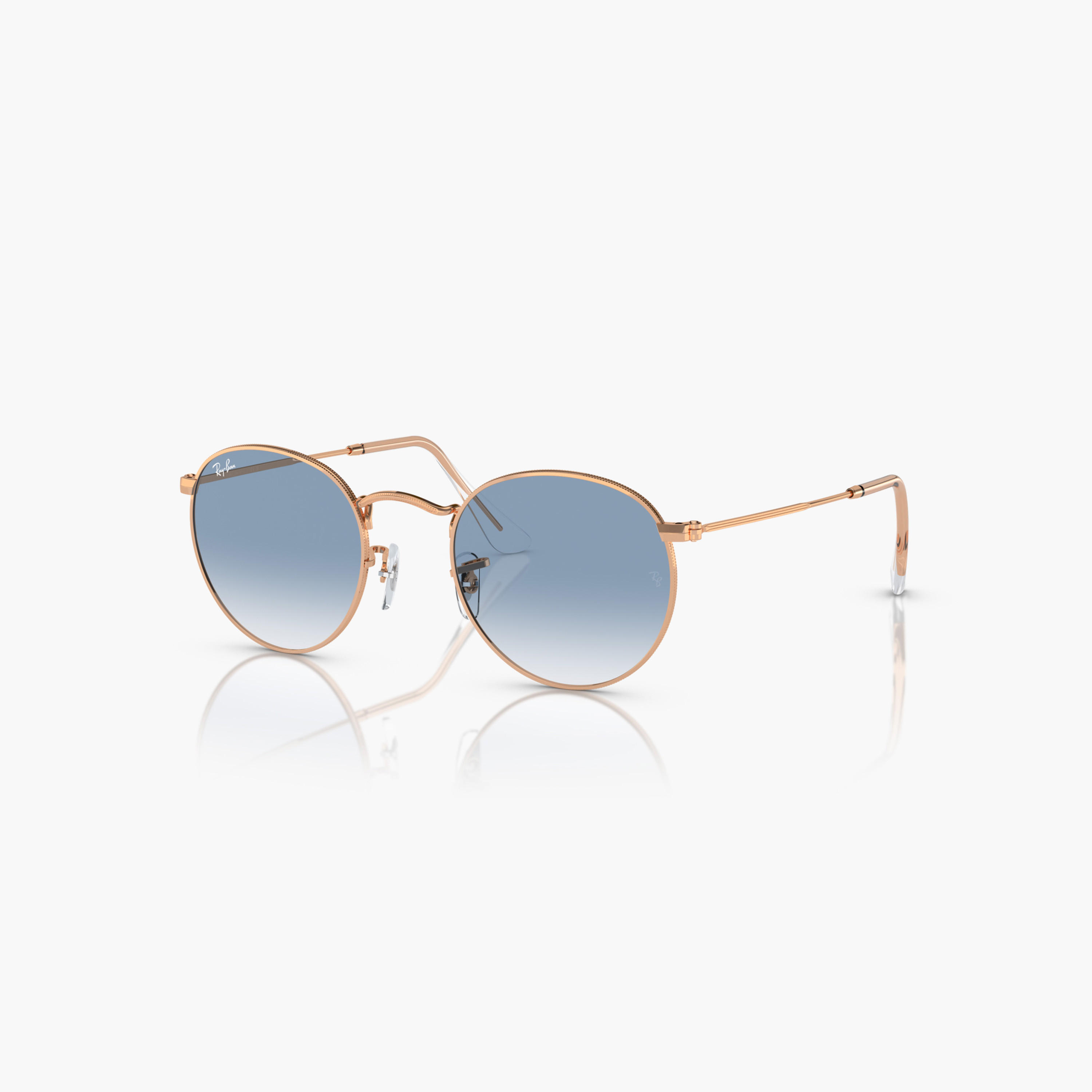 Ray-Ban Round Full Rim Sunglasses with Nose Pad-men-sunglasses-image-1