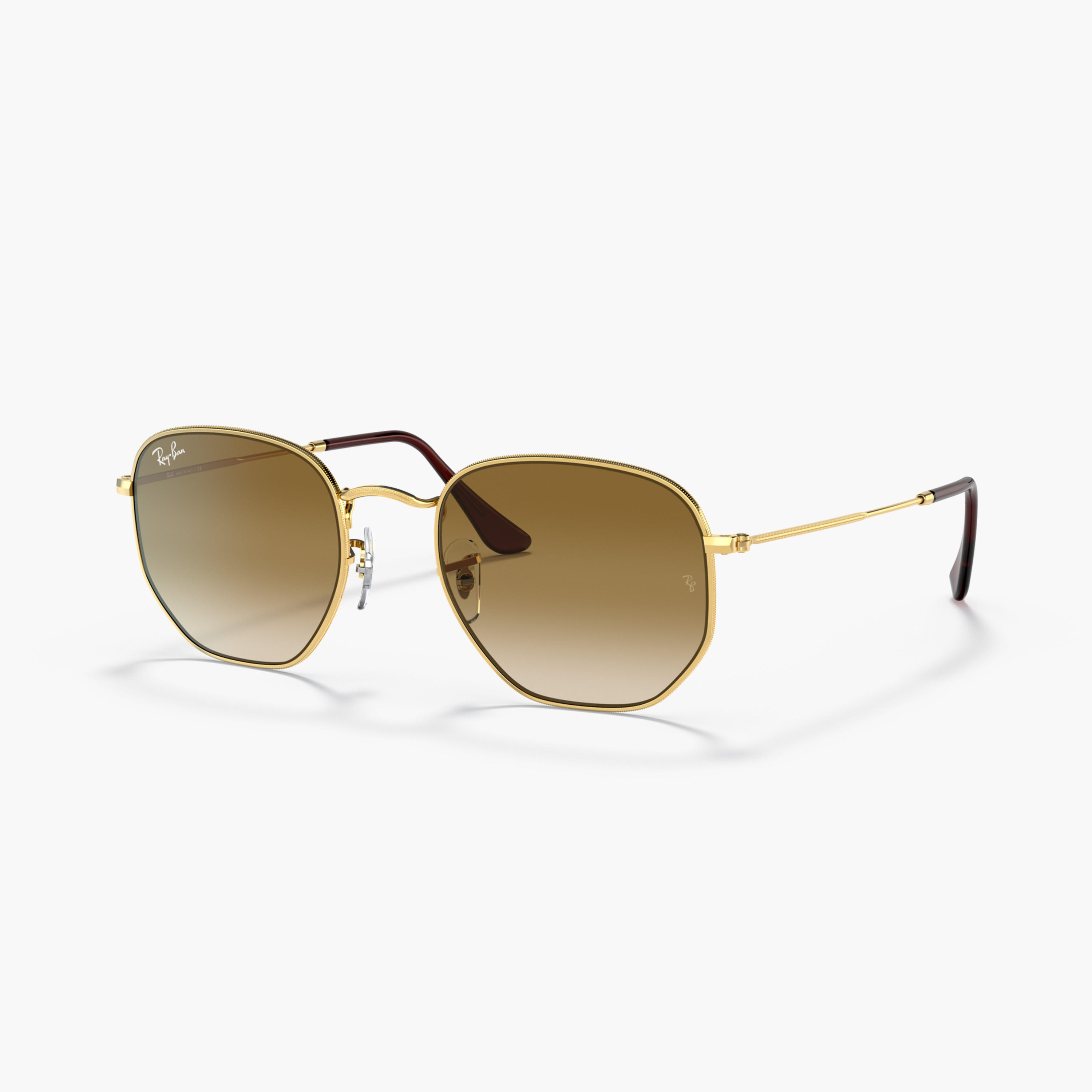 نظارة شمسية بإطار كامل ووسادات أنف أريستا من راي بان-men-sunglasses-image-5