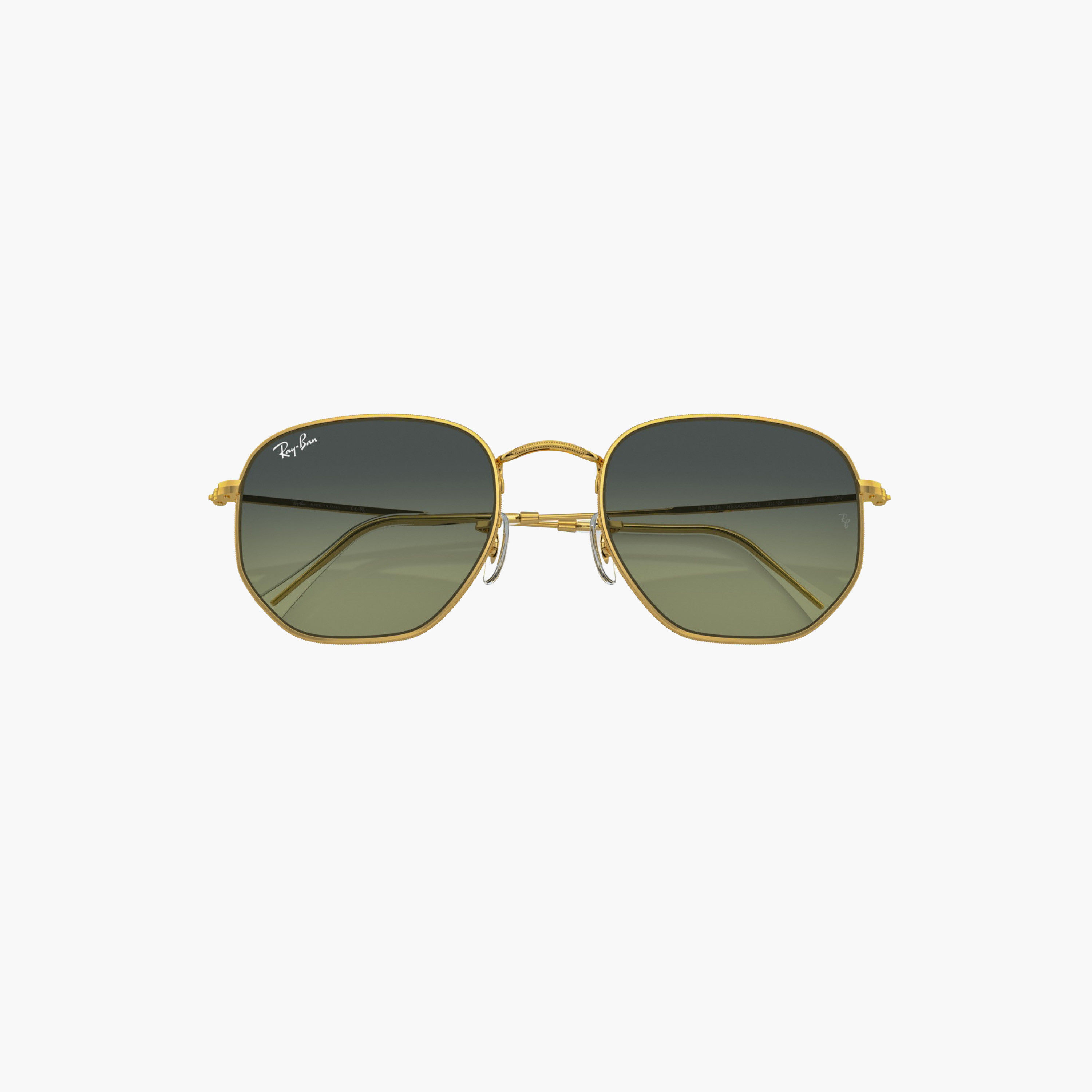 نظارة شمسية بعدسات خضراء عاكسة للجنسين من راي بان-men-sunglasses-image-2