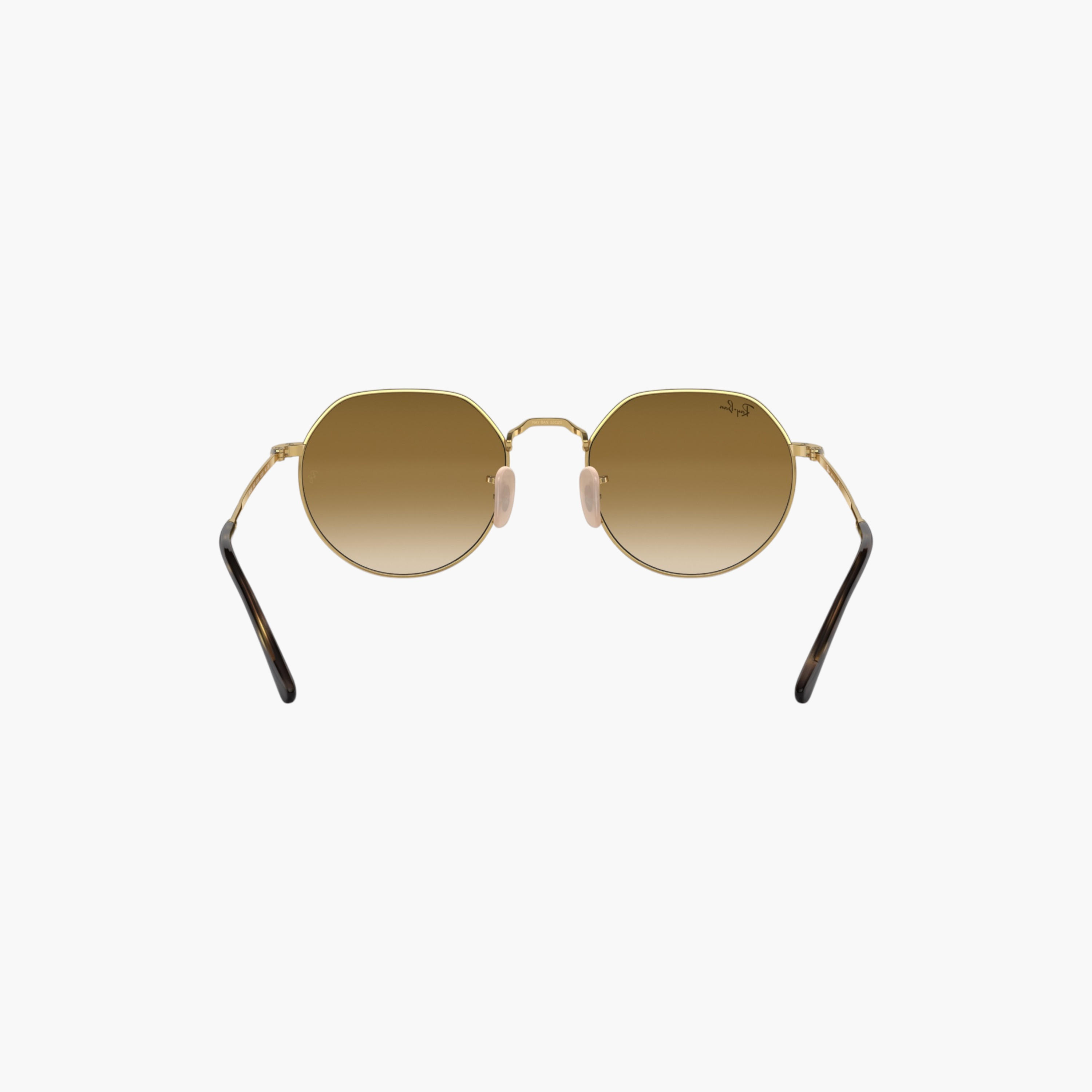 نظارة شمسية بإطار مستدير وعدسات بنية للنساء من راي بان-men-sunglasses-image-5
