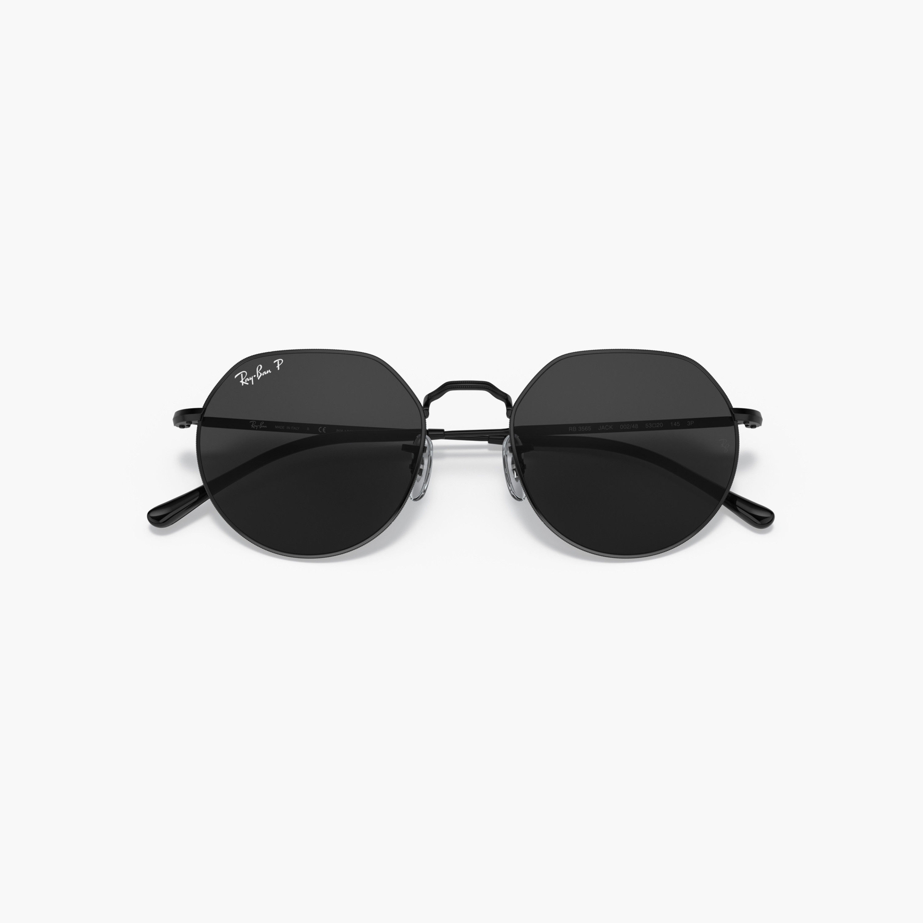 نظارة شمسية بإطار كامل وعدسات ملونة ووسادات أنف من راي بان-men-sunglasses-image-2