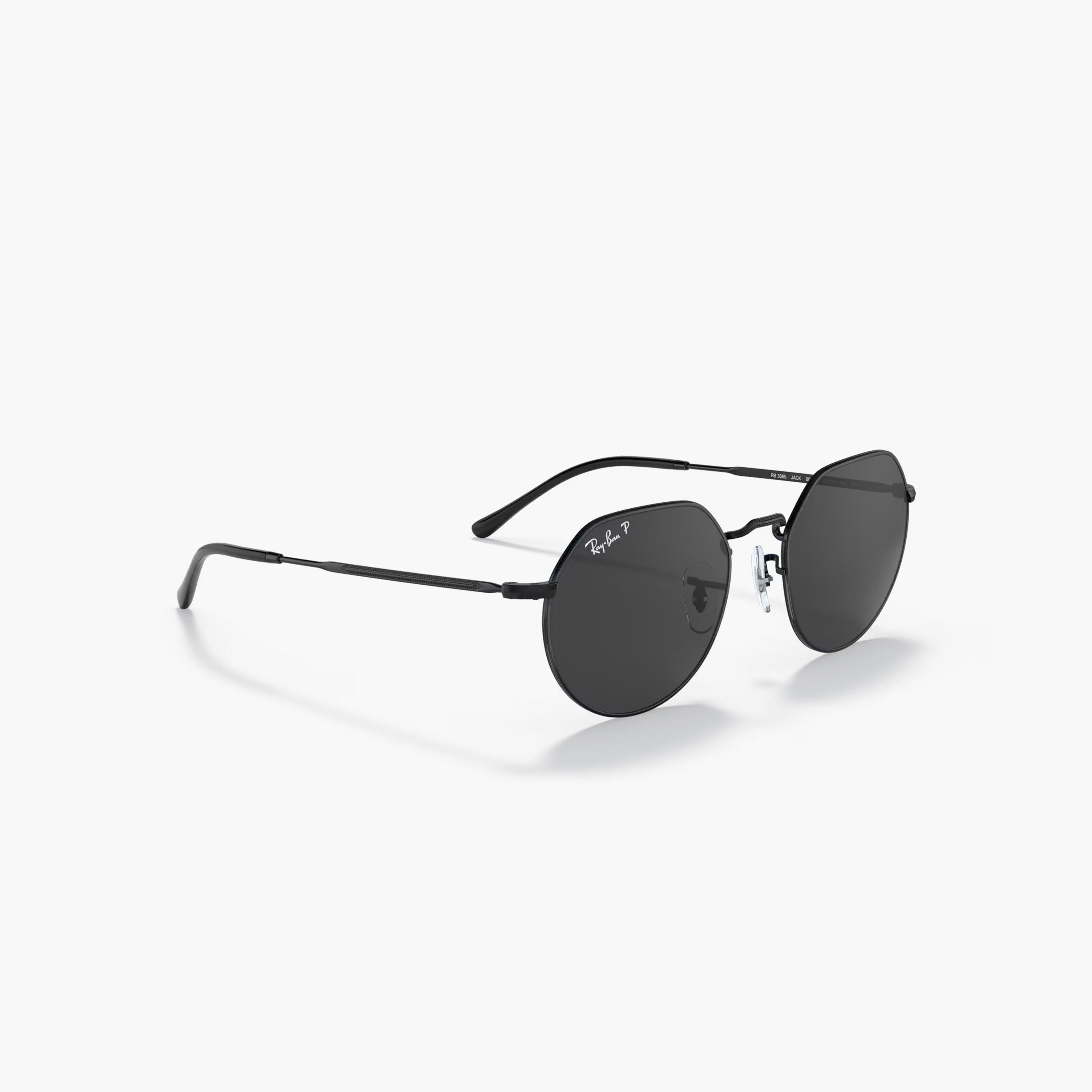 نظارة شمسية بإطار كامل وعدسات ملونة ووسادات أنف من راي بان-men-sunglasses-image-6