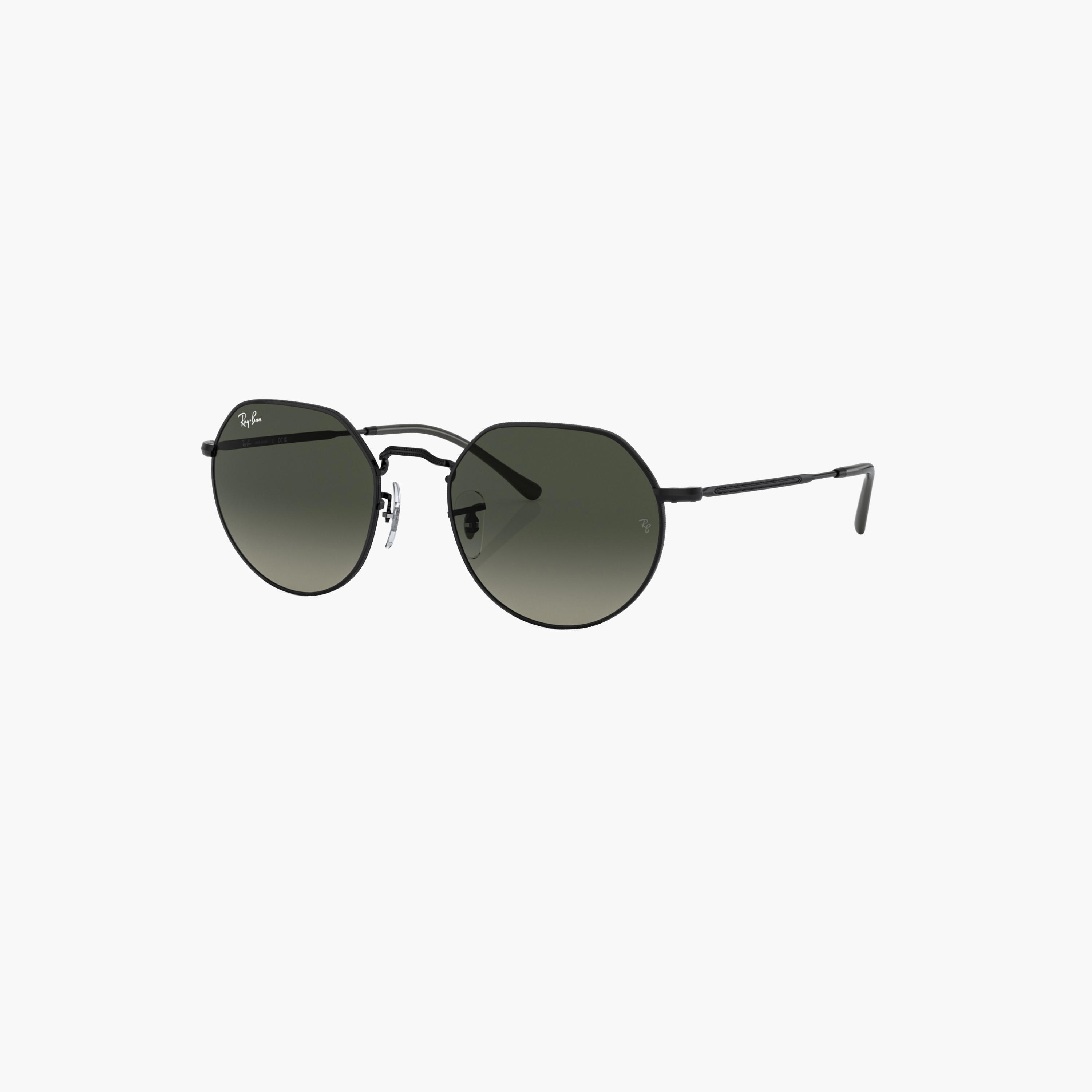 نظارة شمسية بعدسات أفياتور رمادية عاكسة للجنسين من راي بان-men-sunglasses-image-1