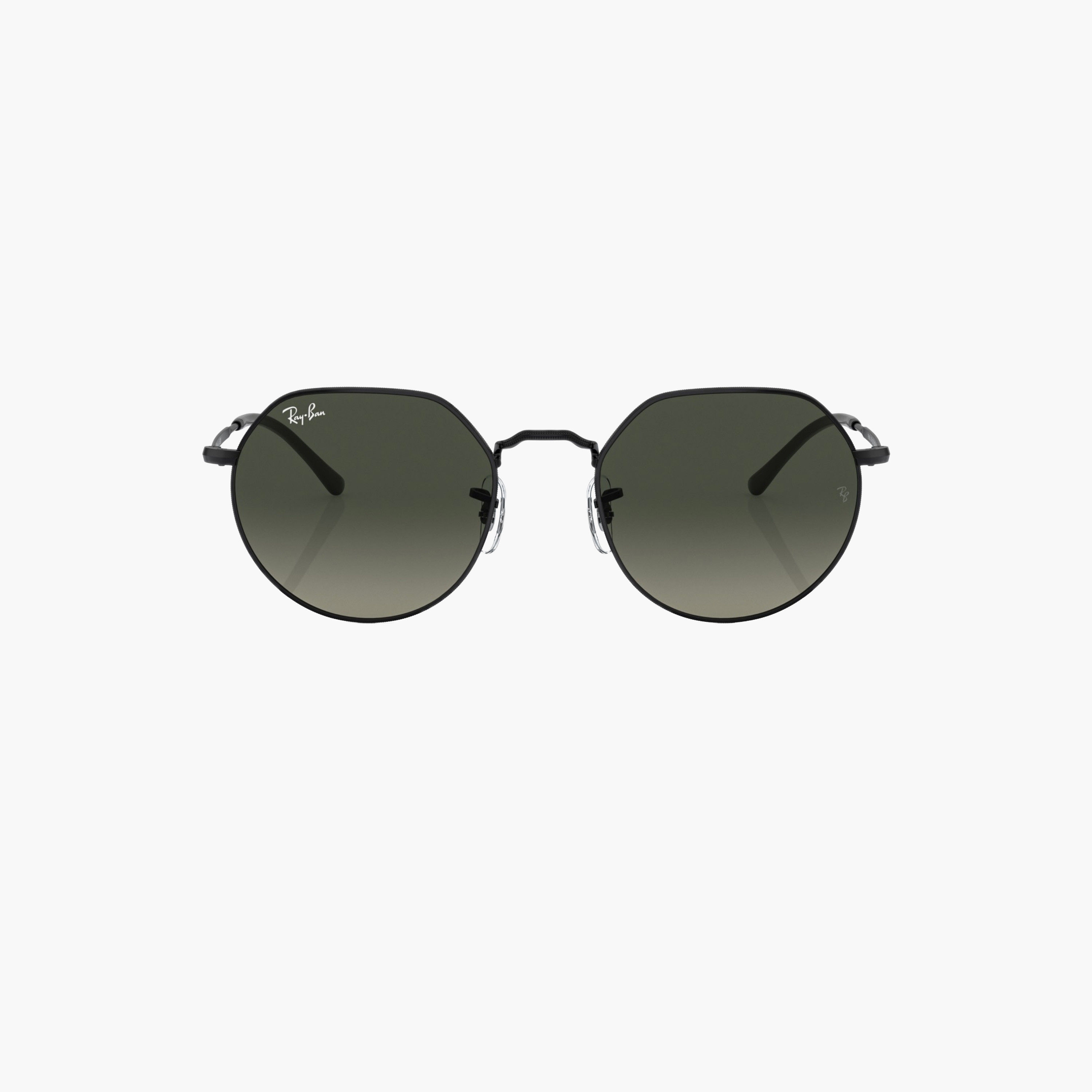 نظارة شمسية بعدسات أفياتور رمادية عاكسة للجنسين من راي بان-men-sunglasses-image-2