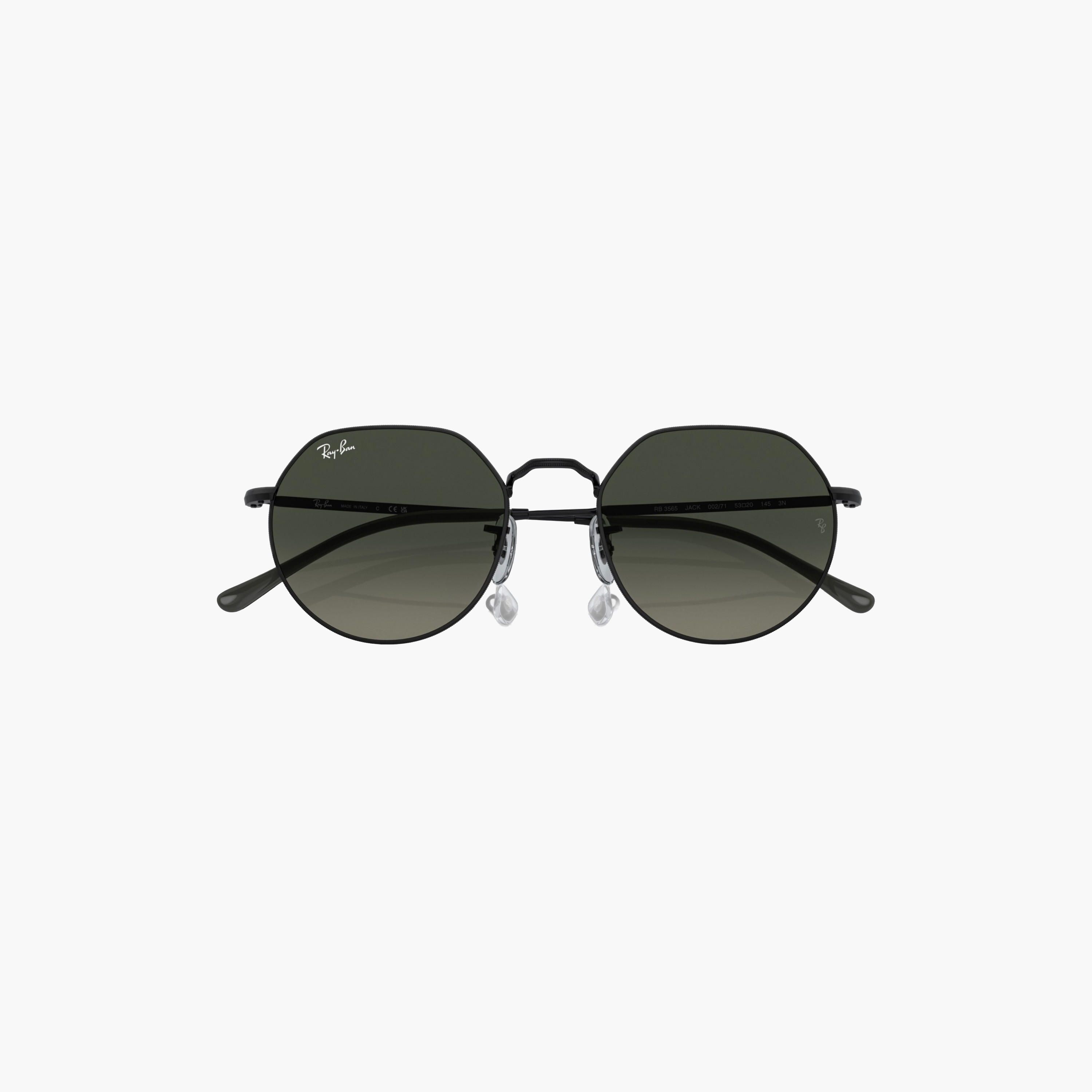 نظارة شمسية بعدسات أفياتور رمادية عاكسة للجنسين من راي بان-men-sunglasses-image-3