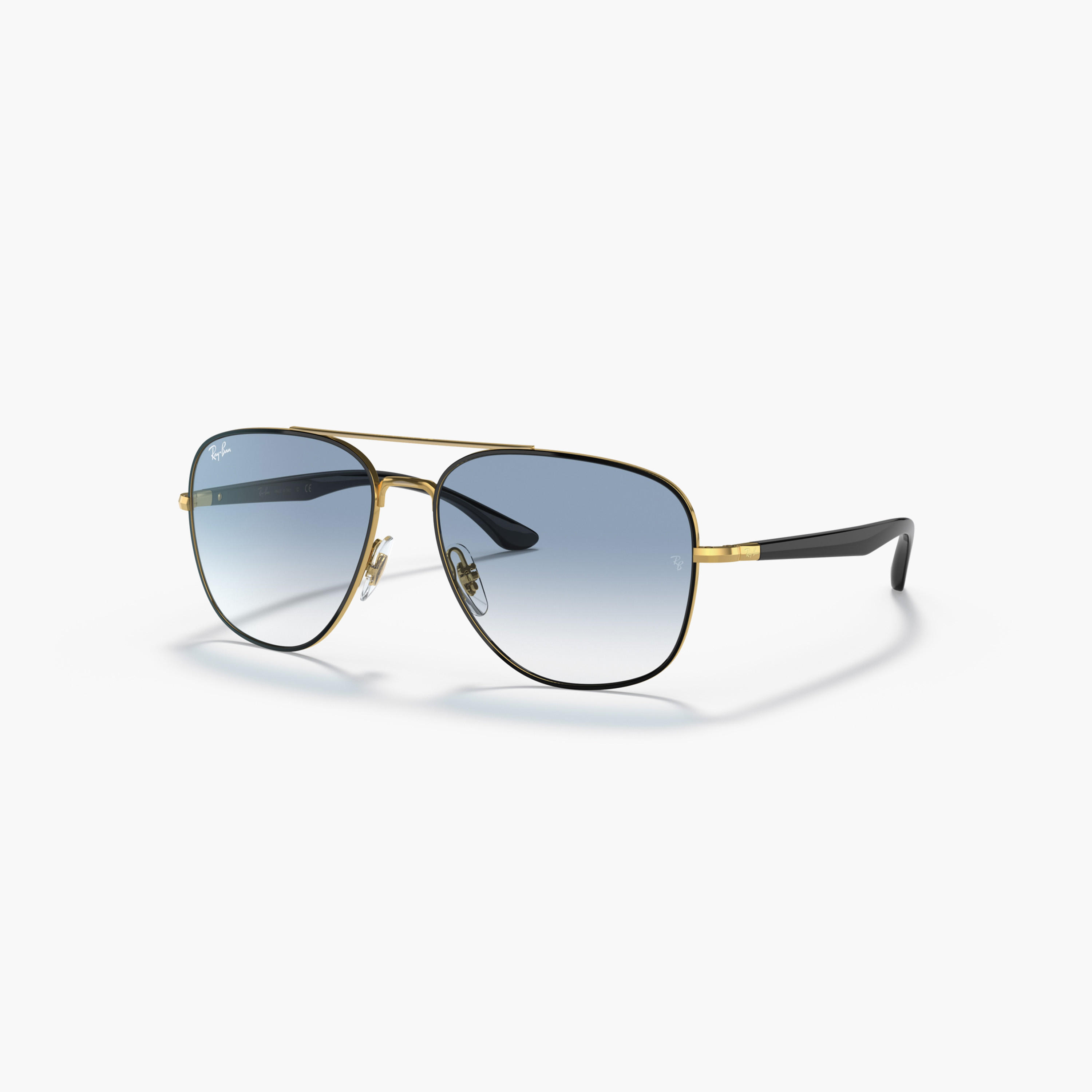 نظارة شمسية واي فارر بعدسات ملونة وبوسادات أنف أريستا من راي بان-men-sunglasses-image-1