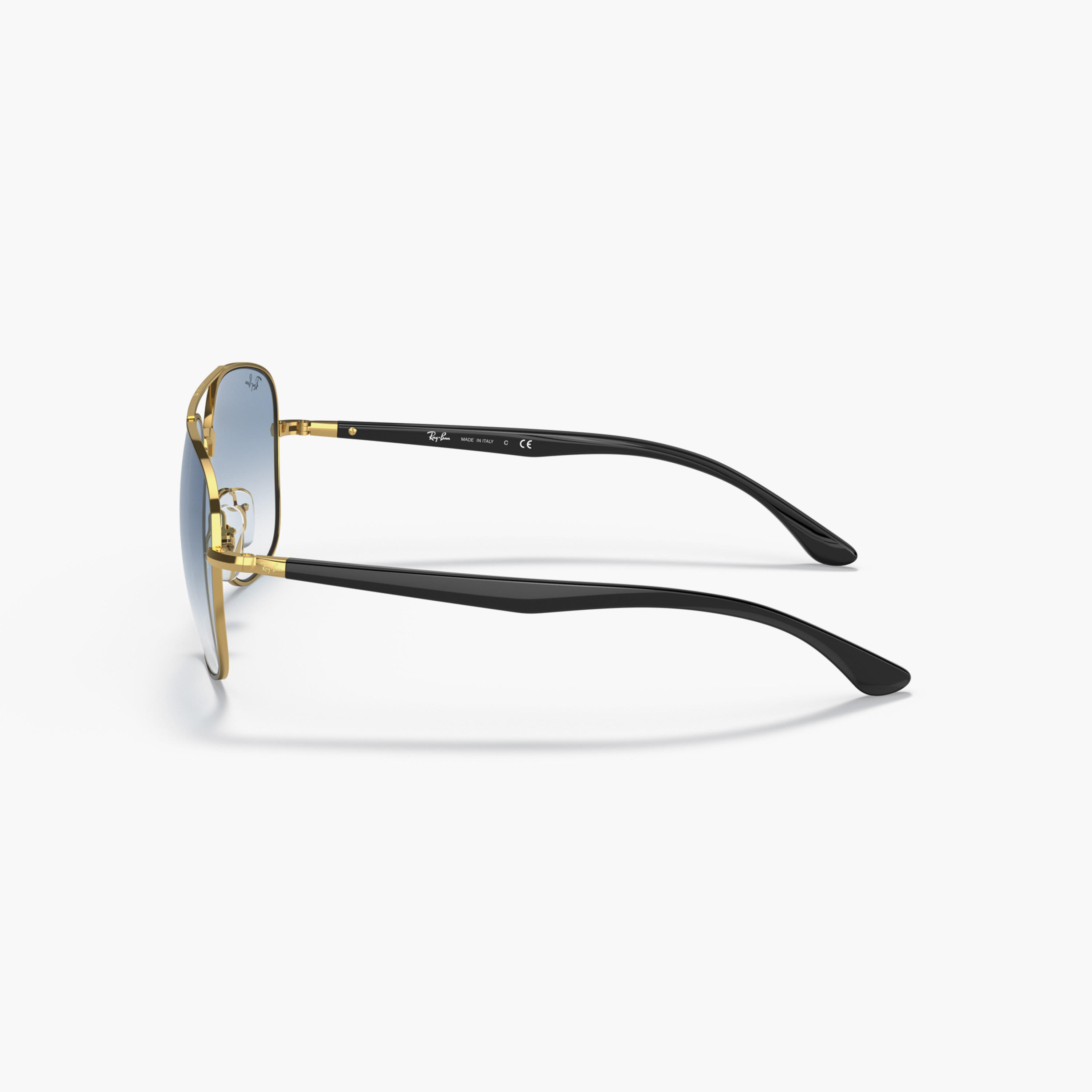 نظارة شمسية واي فارر بعدسات ملونة وبوسادات أنف أريستا من راي بان-men-sunglasses-image-4