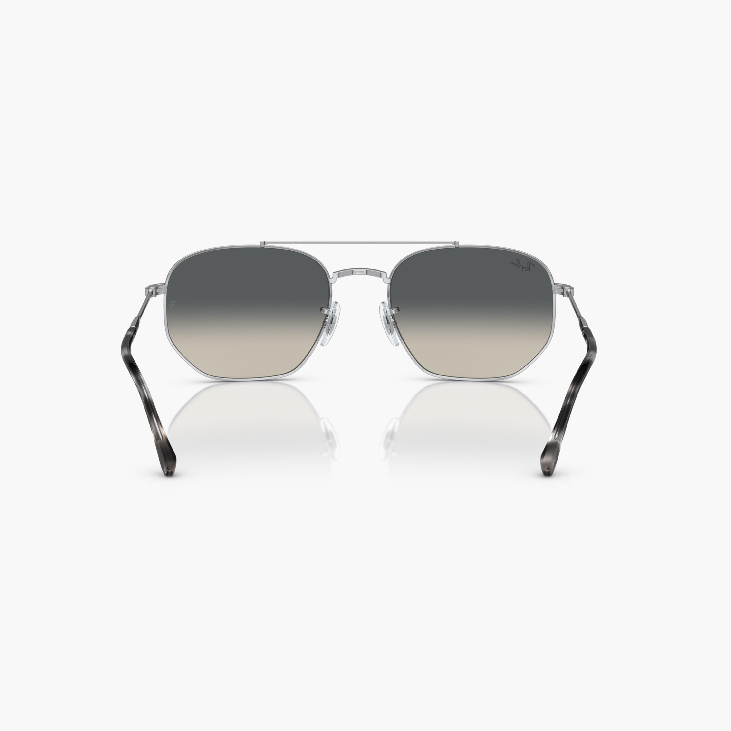 نظارة شمسية بإطار كامل وعدسات ملونة ووسادة أنف من راي بان-men-sunglasses-image-6