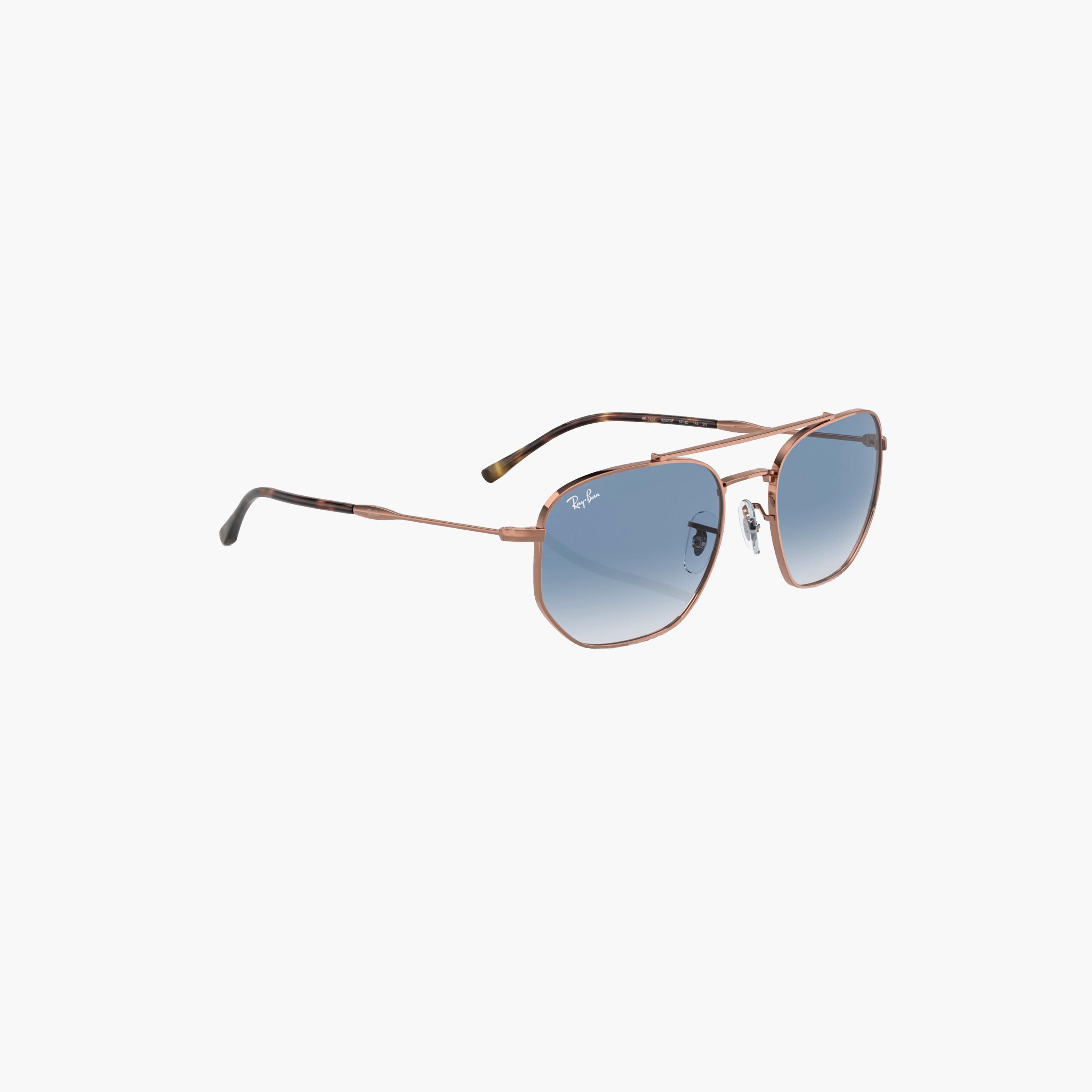 Ray-Ban Unisex Mirrored Blue Lens Sunglasses-men-sunglasses-image-4