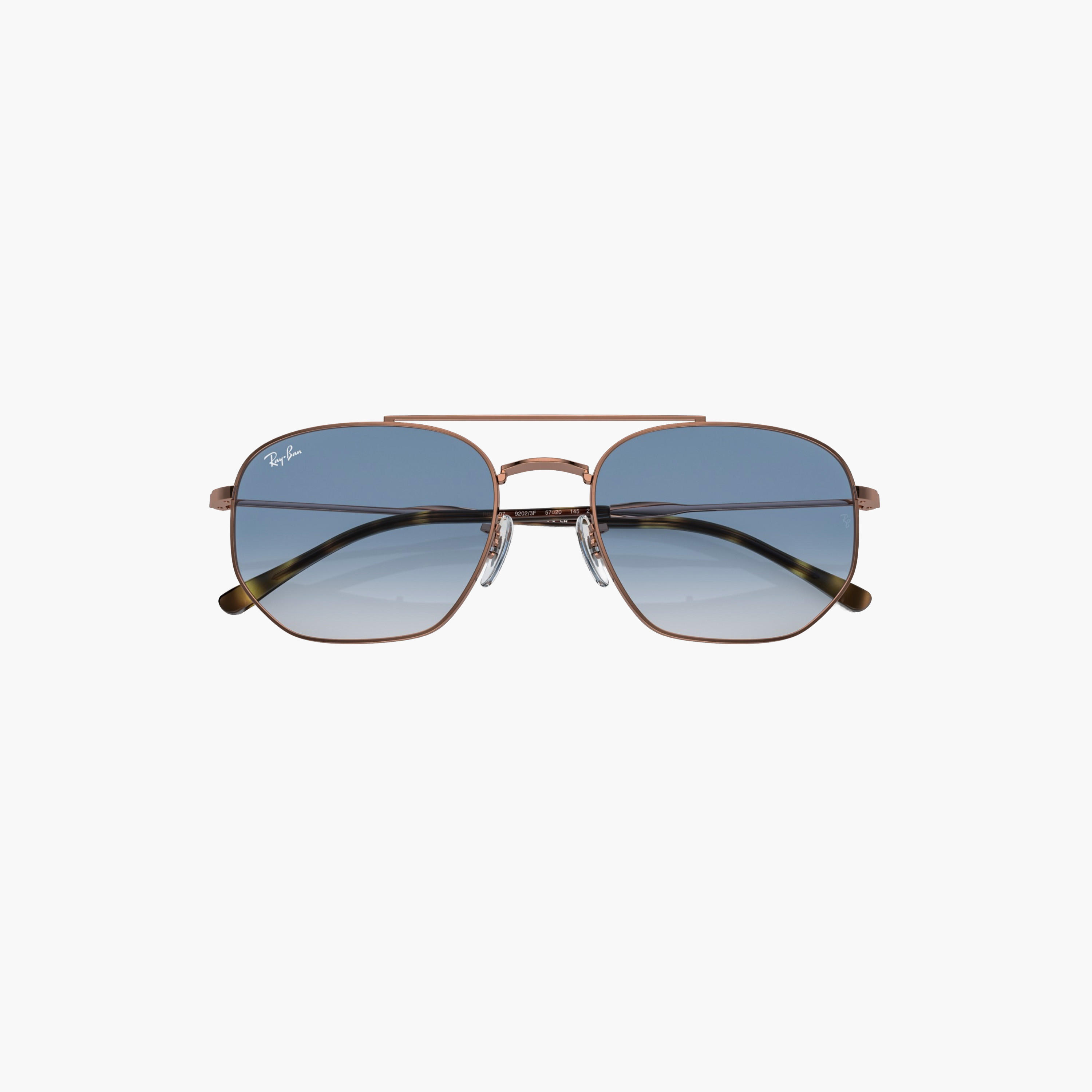 Ray-Ban Unisex Mirrored Blue Lens Sunglasses-men-sunglasses-image-5