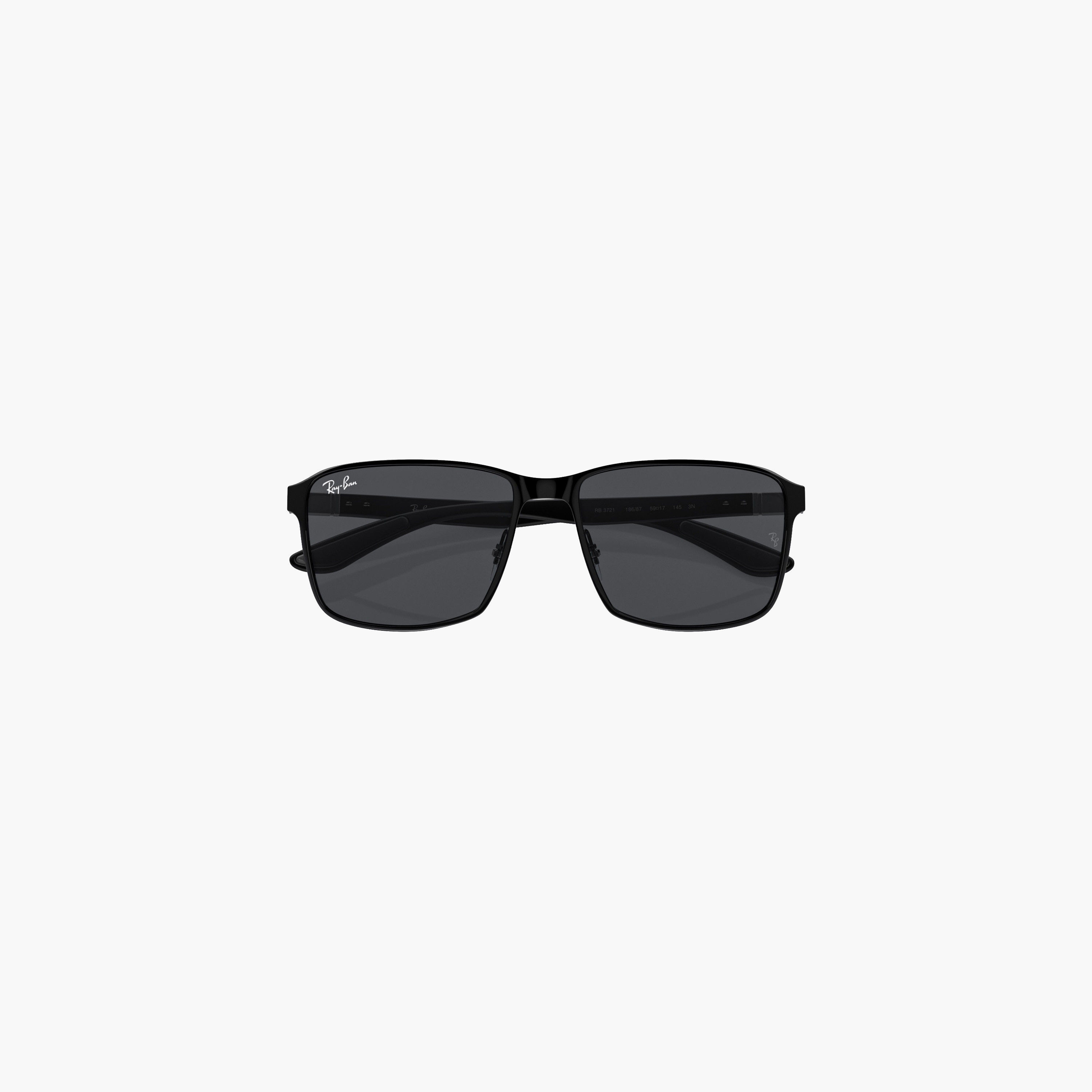 نظارة شمس وايفارير بعدسات رمادية عاكسة للجنسين من راي بان-men-sunglasses-image-4