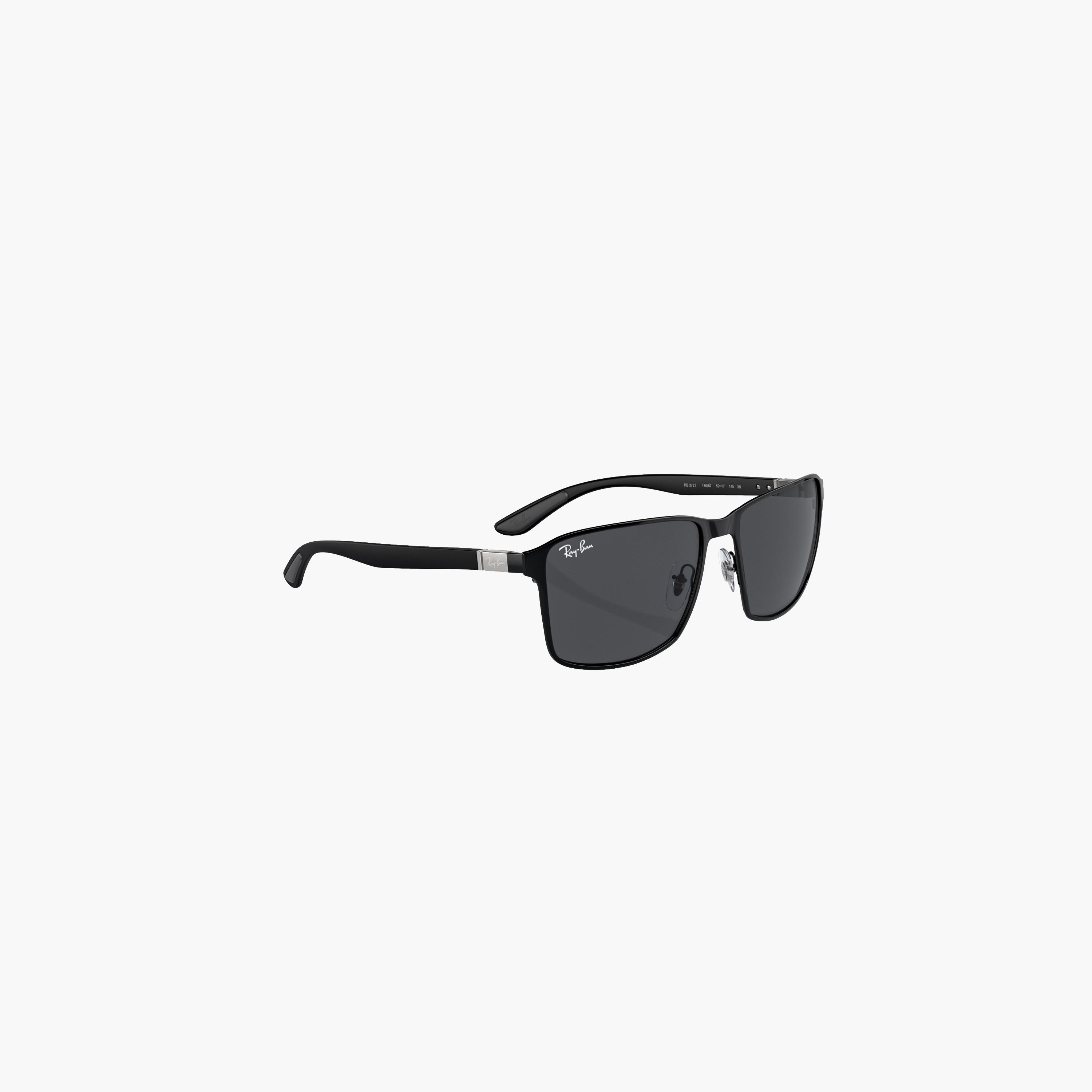 نظارة شمس وايفارير بعدسات رمادية عاكسة للجنسين من راي بان-men-sunglasses-image-6