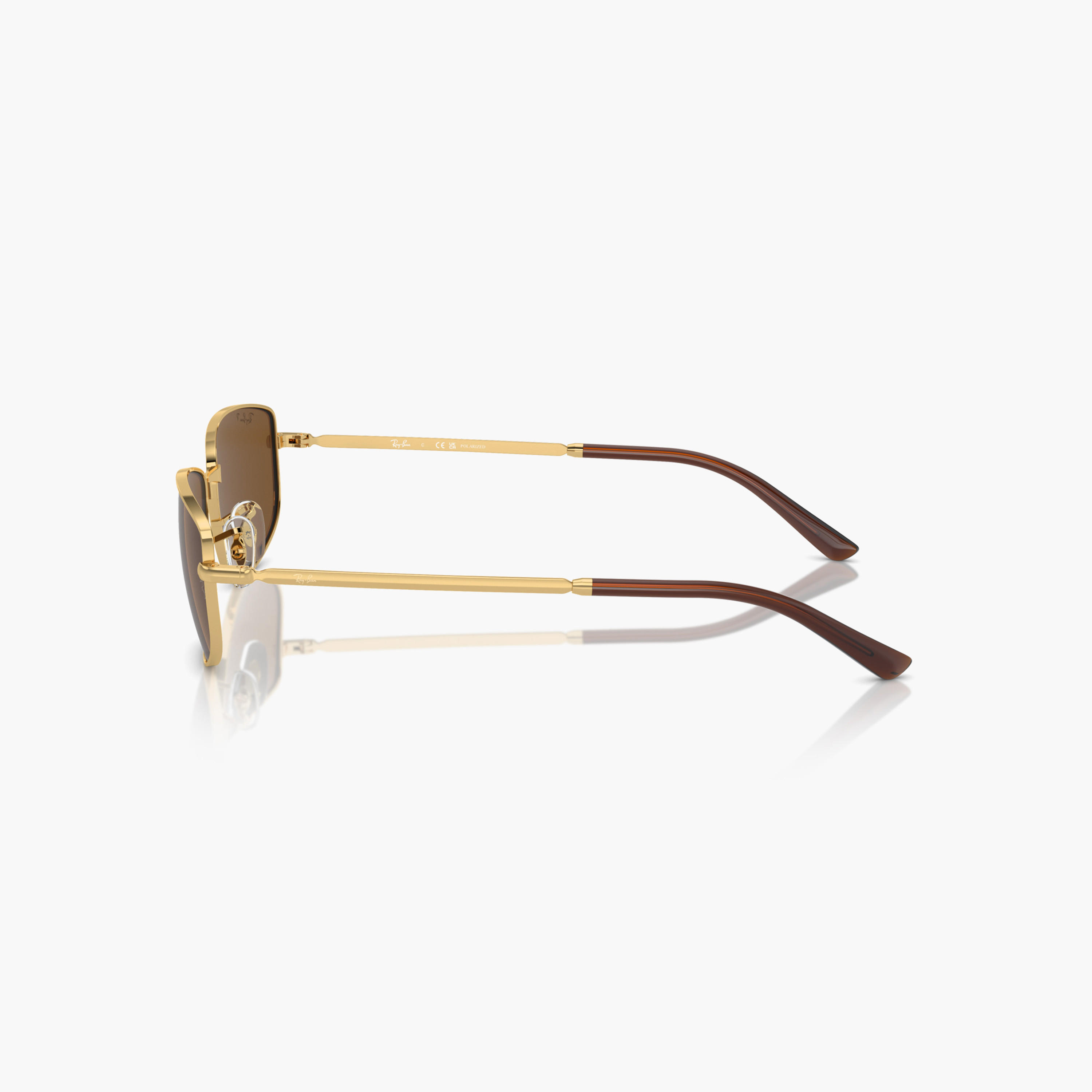 نظارة شمسية بإطار كامل ووسادات أنف أريستا من راي بان-men-sunglasses-image-3